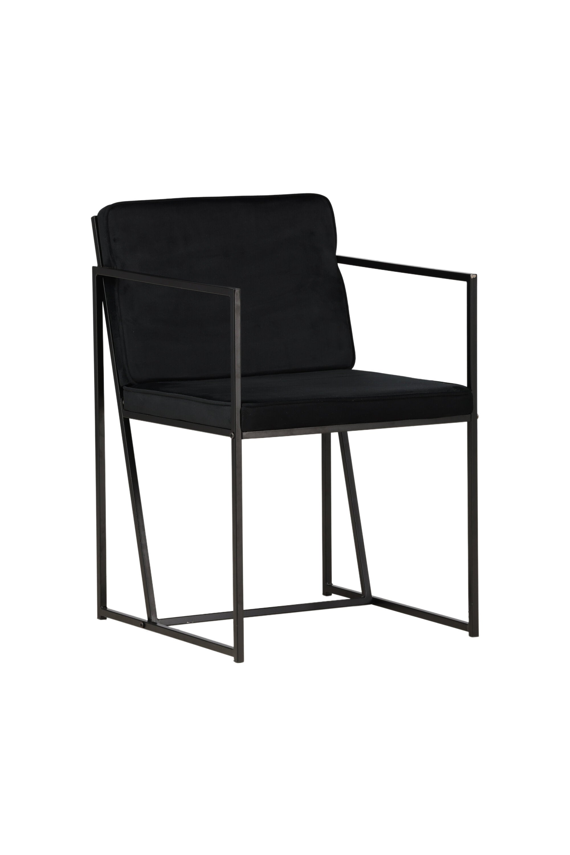 Richmond Stuhl in Schwarz präsentiert im Onlineshop von KAQTU Design AG. Stuhl mit Armlehne ist von Venture Home