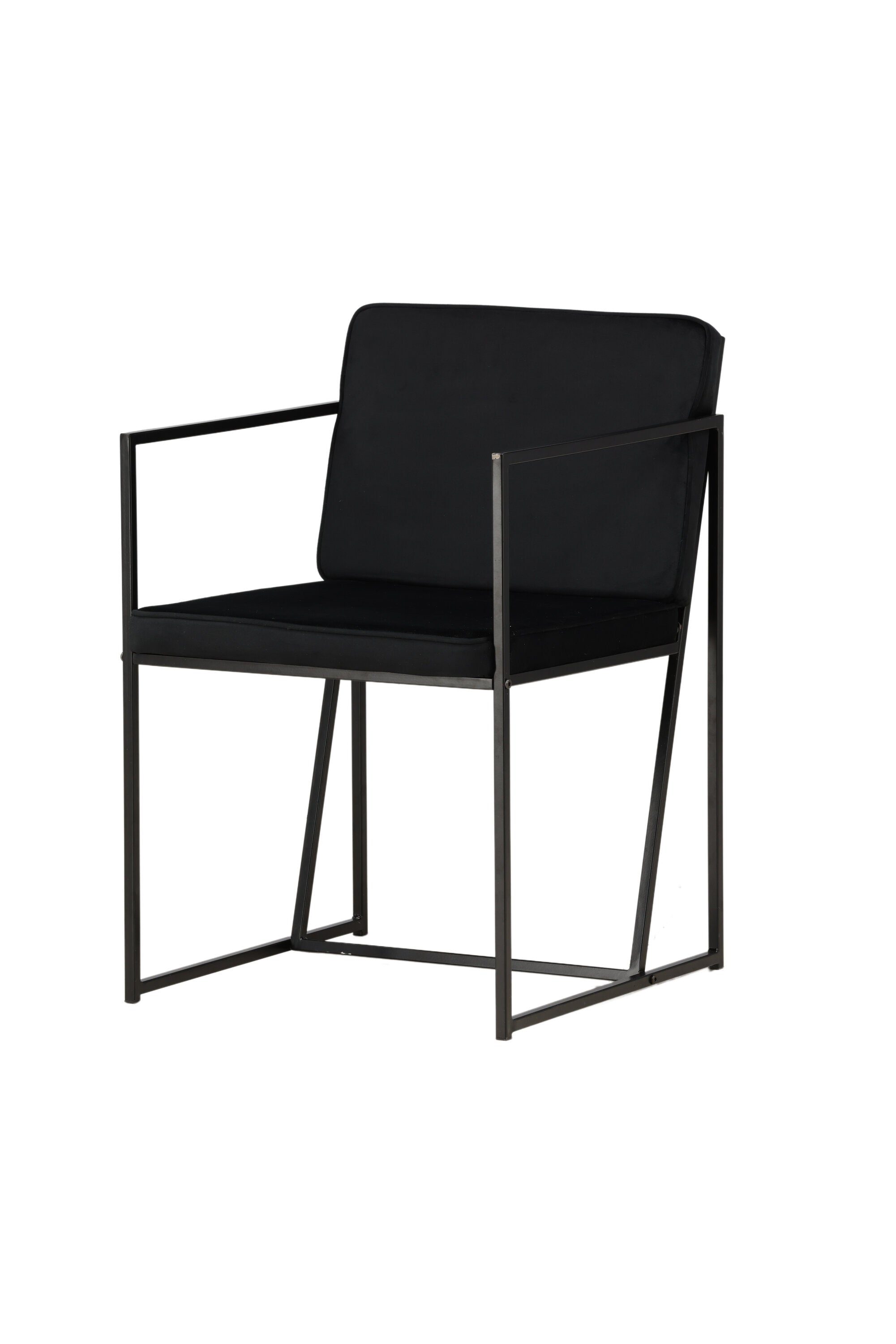Richmond Stuhl in Schwarz präsentiert im Onlineshop von KAQTU Design AG. Stuhl mit Armlehne ist von Venture Home