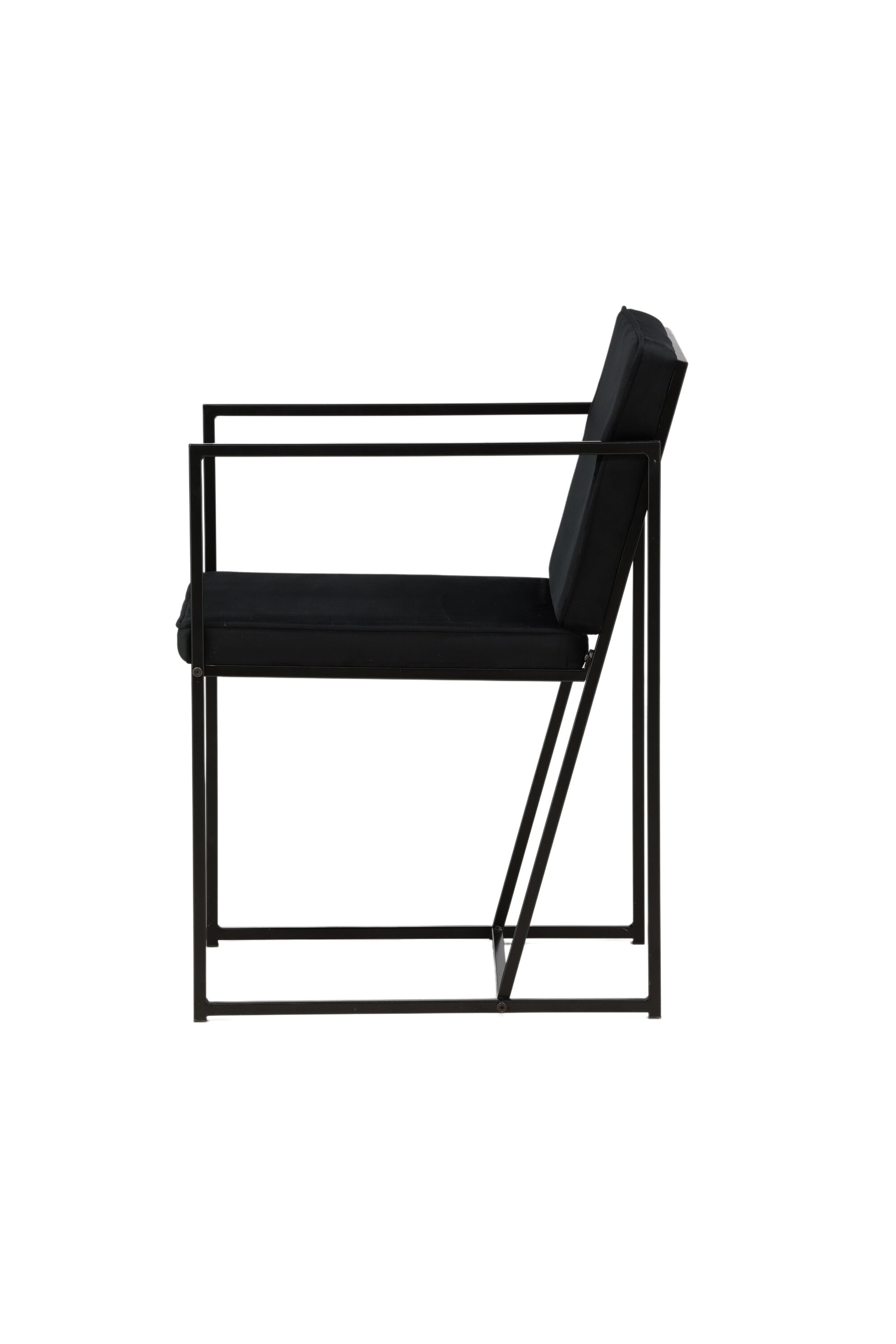 Richmond Stuhl in Schwarz präsentiert im Onlineshop von KAQTU Design AG. Stuhl mit Armlehne ist von Venture Home