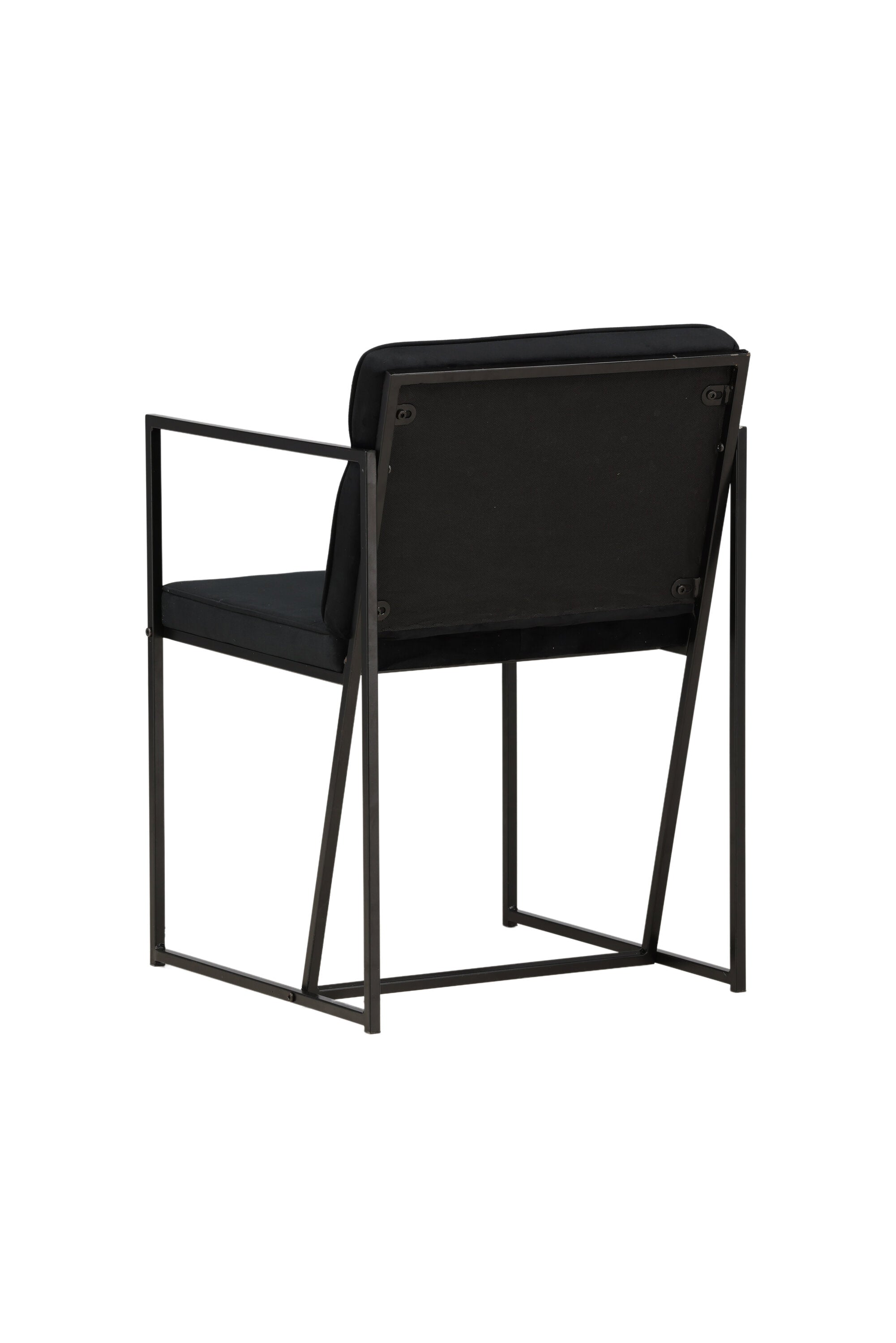 Richmond Stuhl in Schwarz präsentiert im Onlineshop von KAQTU Design AG. Stuhl mit Armlehne ist von Venture Home