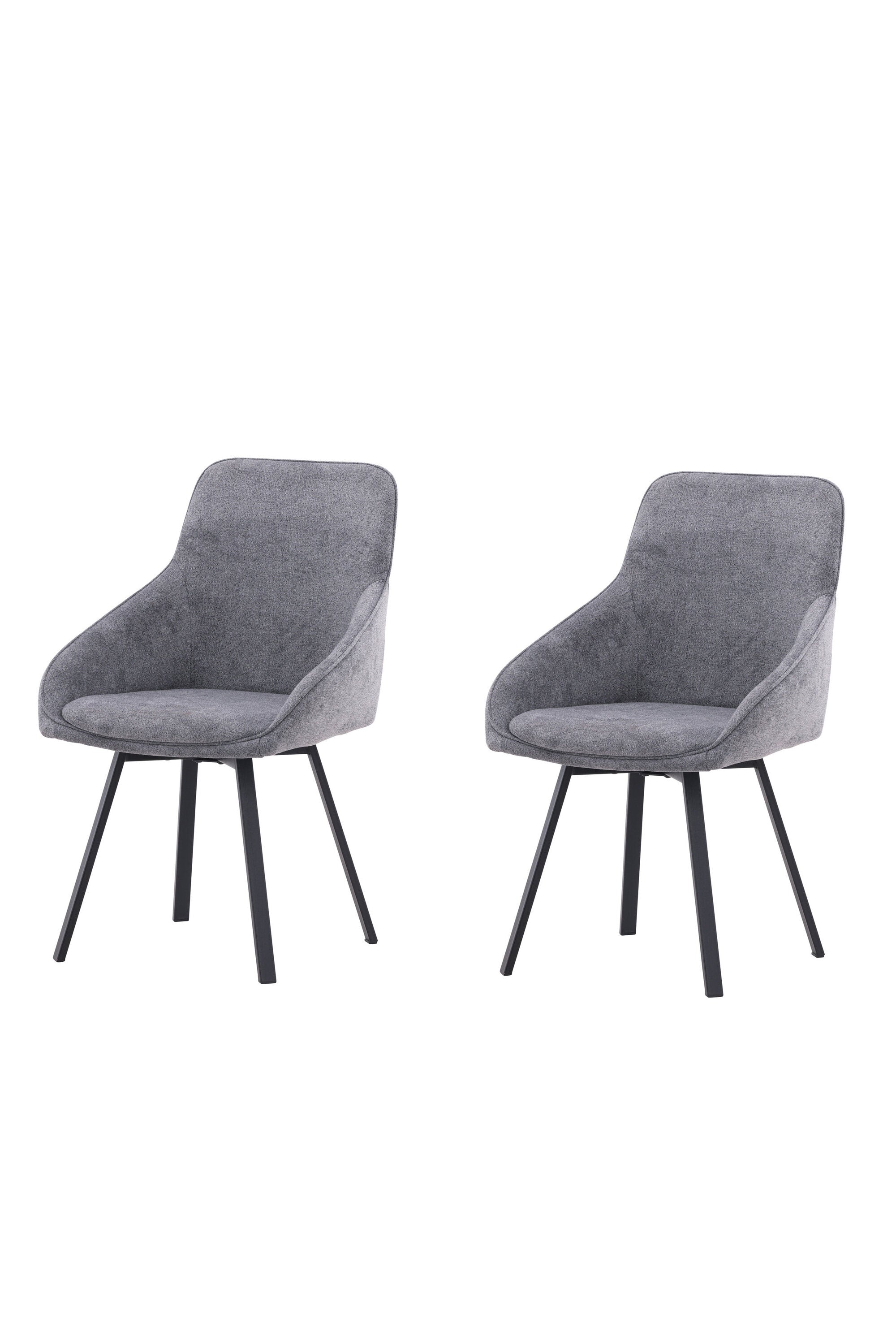 Rosie Stuhl in Grau präsentiert im Onlineshop von KAQTU Design AG. Stuhl mit Armlehne ist von Venture Home