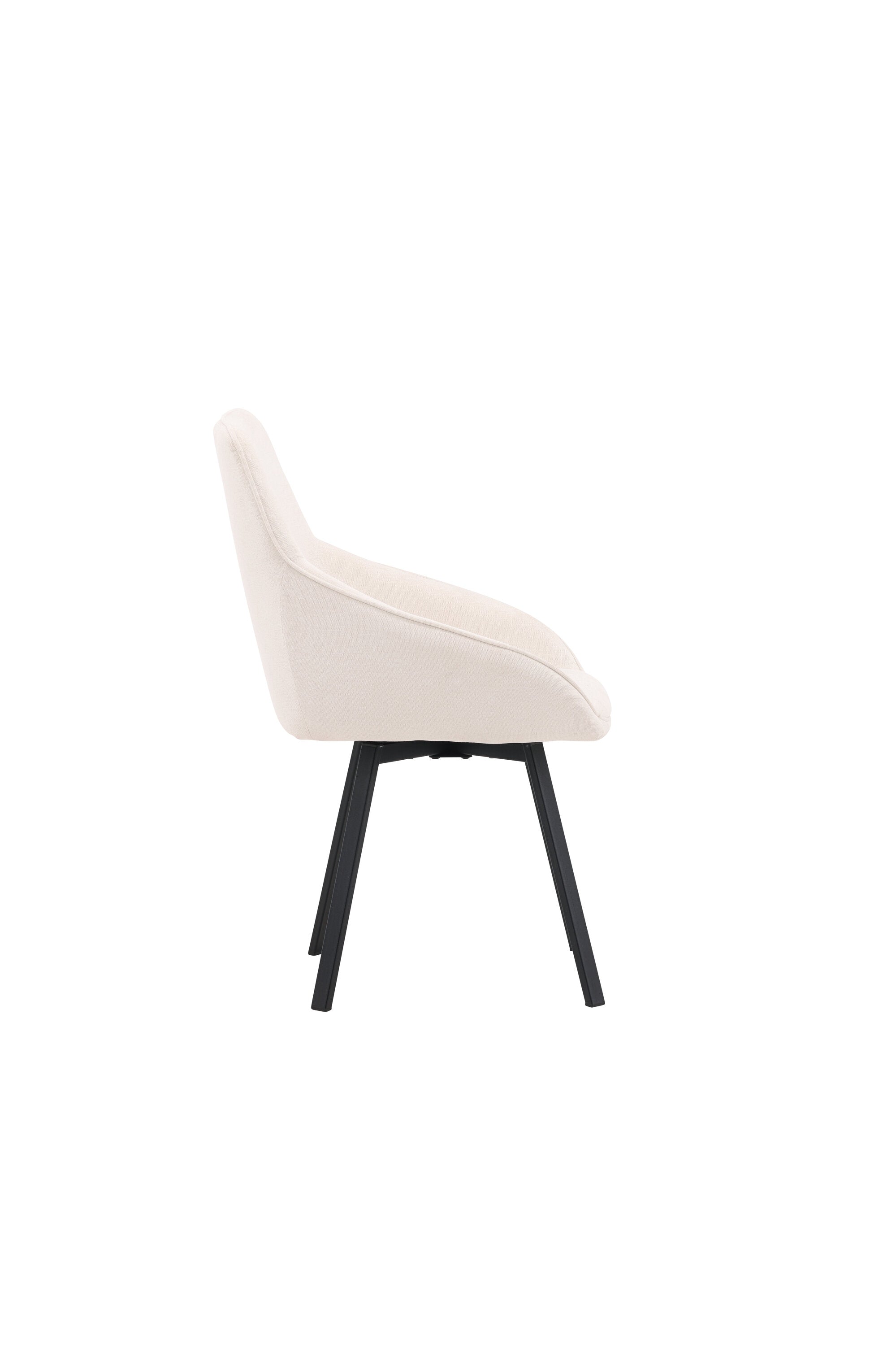 Rosie Stuhl in Beige präsentiert im Onlineshop von KAQTU Design AG. Stuhl mit Armlehne ist von Venture Home