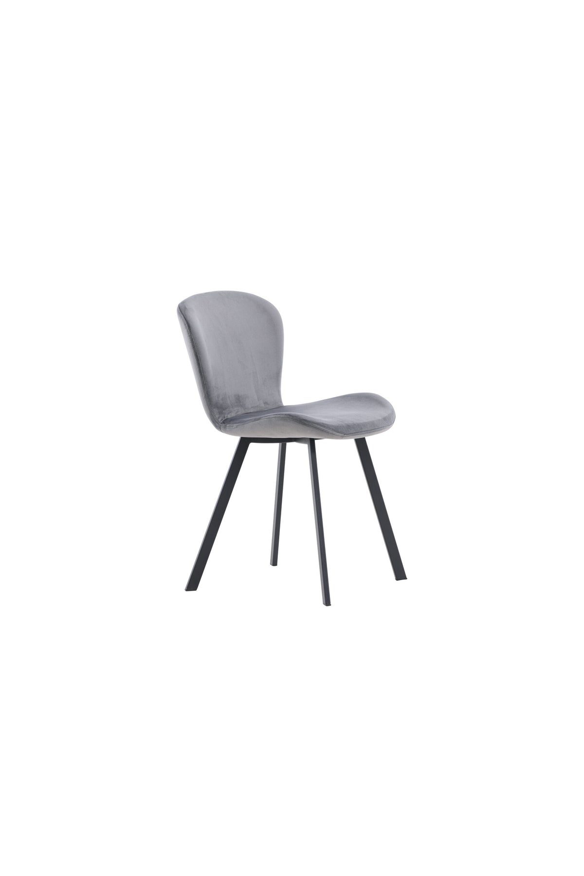 Lilja Esszimmerstuhl in Grau präsentiert im Onlineshop von KAQTU Design AG. Stuhl ist von Venture Home