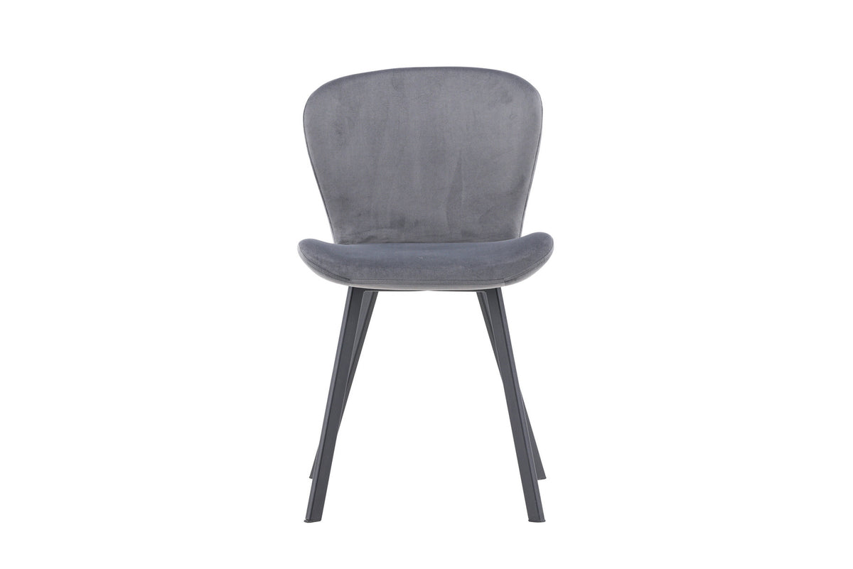 Lilja Esszimmerstuhl in Grau präsentiert im Onlineshop von KAQTU Design AG. Stuhl ist von Venture Home