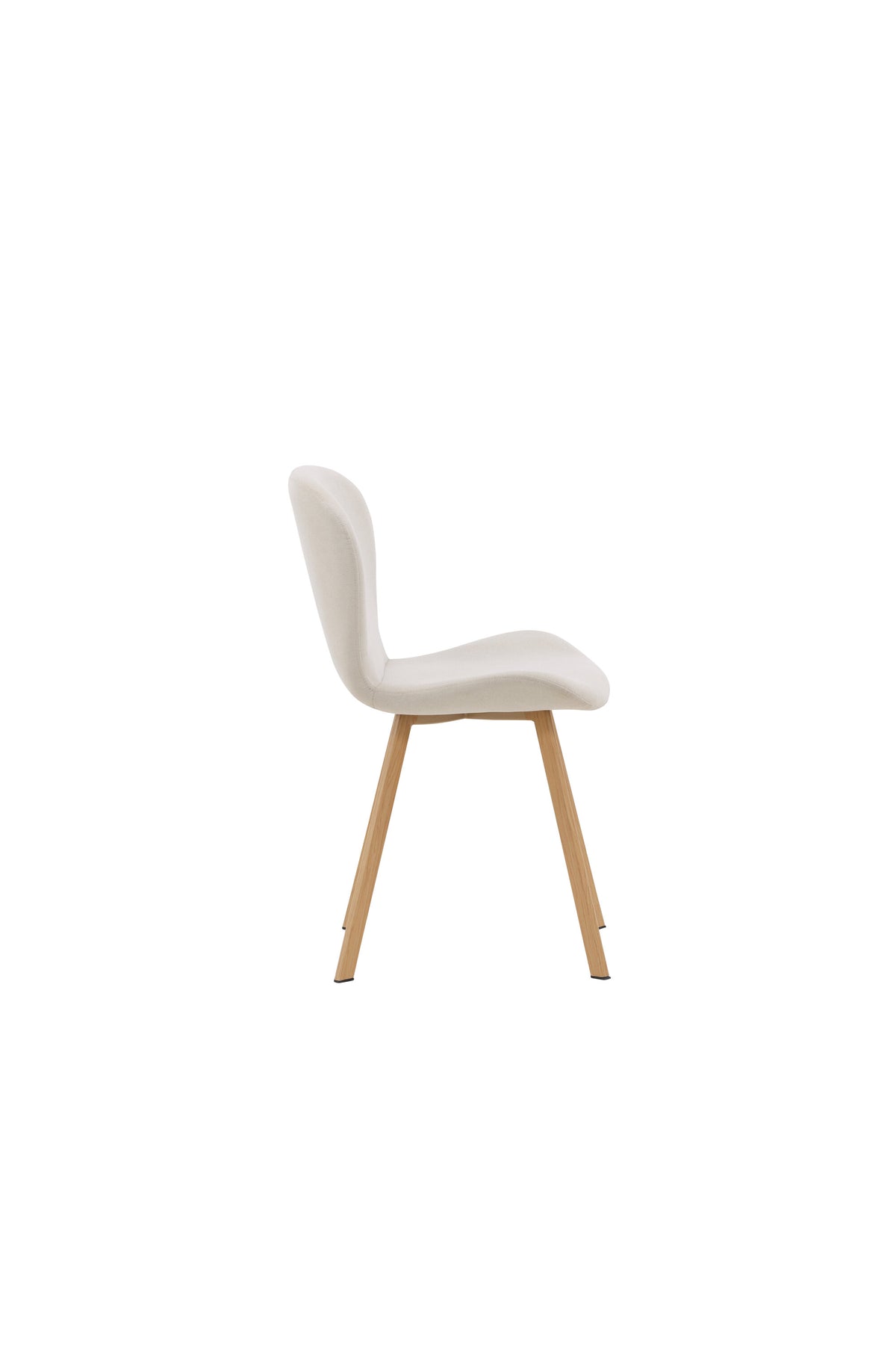 Lilja Esszimmerstuhl in Beige/Eiche präsentiert im Onlineshop von KAQTU Design AG. Stuhl ist von Venture Home