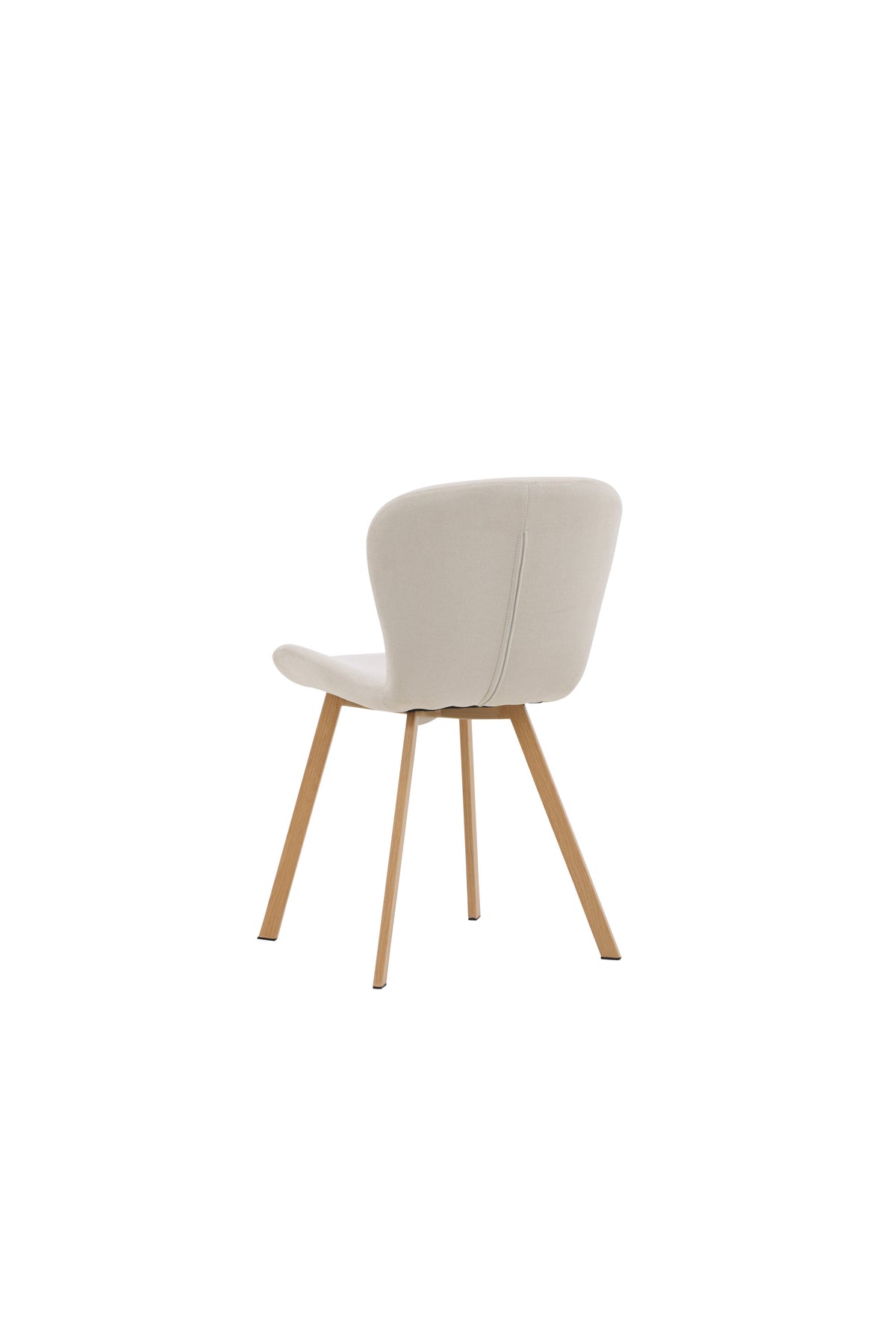 Lilja Esszimmerstuhl in Beige/Eiche präsentiert im Onlineshop von KAQTU Design AG. Stuhl ist von Venture Home