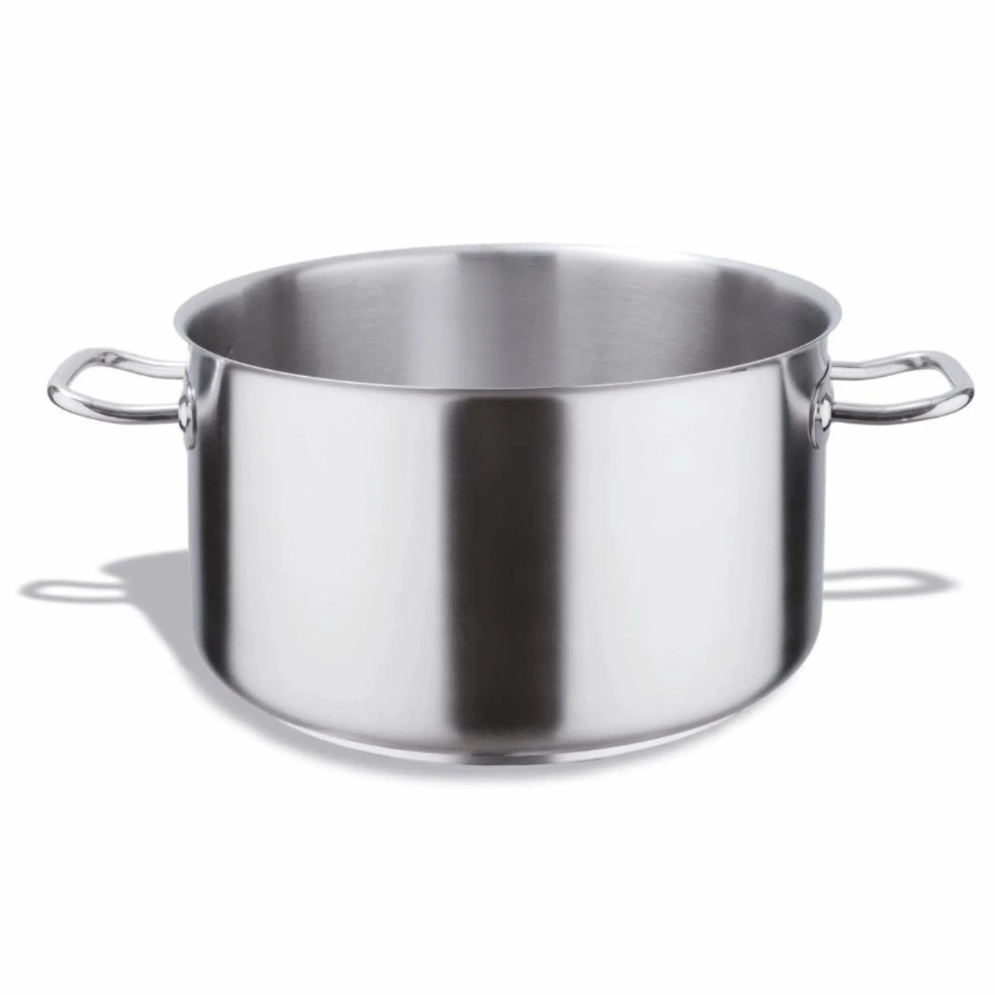 Inox Pro Kochtopf halbhoch o.Deckel Ø20cm H:13cm 4lt in Silber präsentiert im Onlineshop von KAQTU Design AG. Topf ist von Vollrath