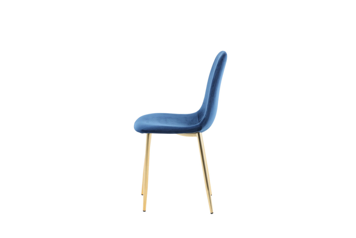 Polar Stuhl in Blau präsentiert im Onlineshop von KAQTU Design AG. Stuhl ist von Venture Home