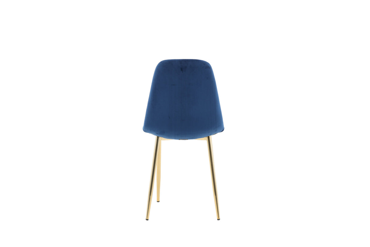 Polar Stuhl in Blau präsentiert im Onlineshop von KAQTU Design AG. Stuhl ist von Venture Home