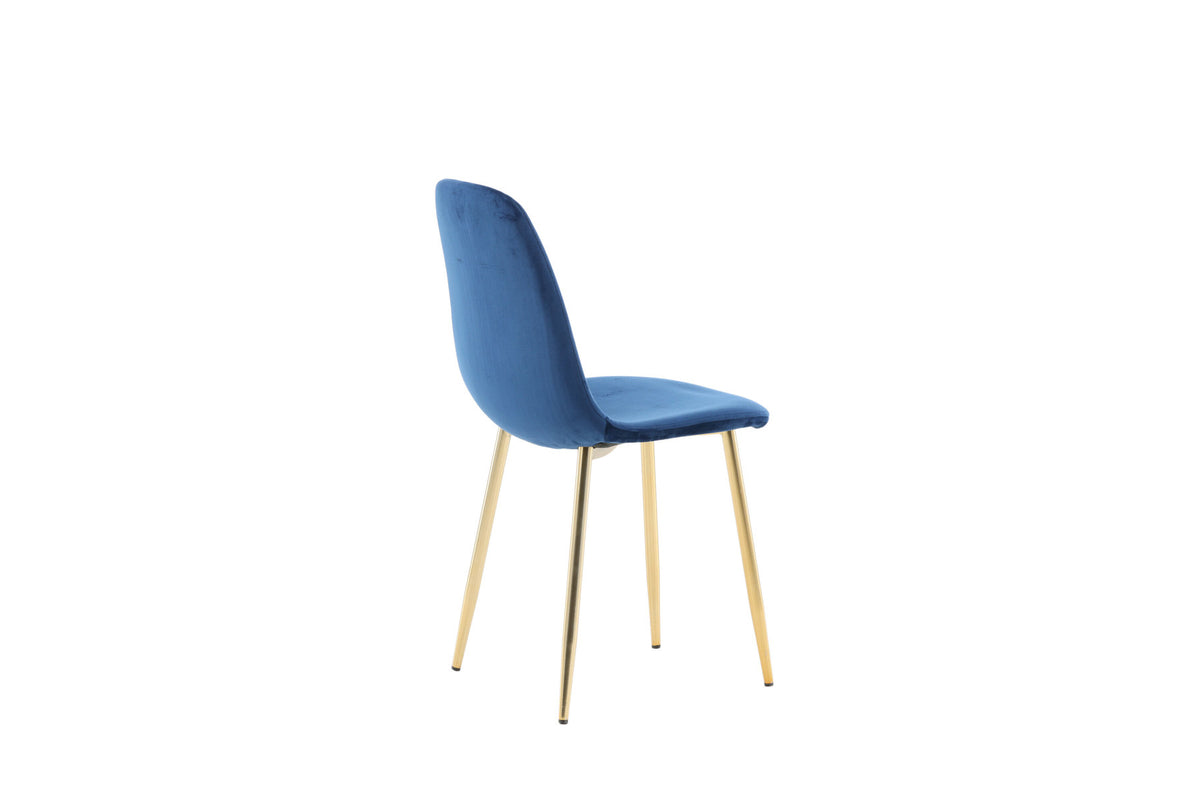 Polar Stuhl in Blau präsentiert im Onlineshop von KAQTU Design AG. Stuhl ist von Venture Home