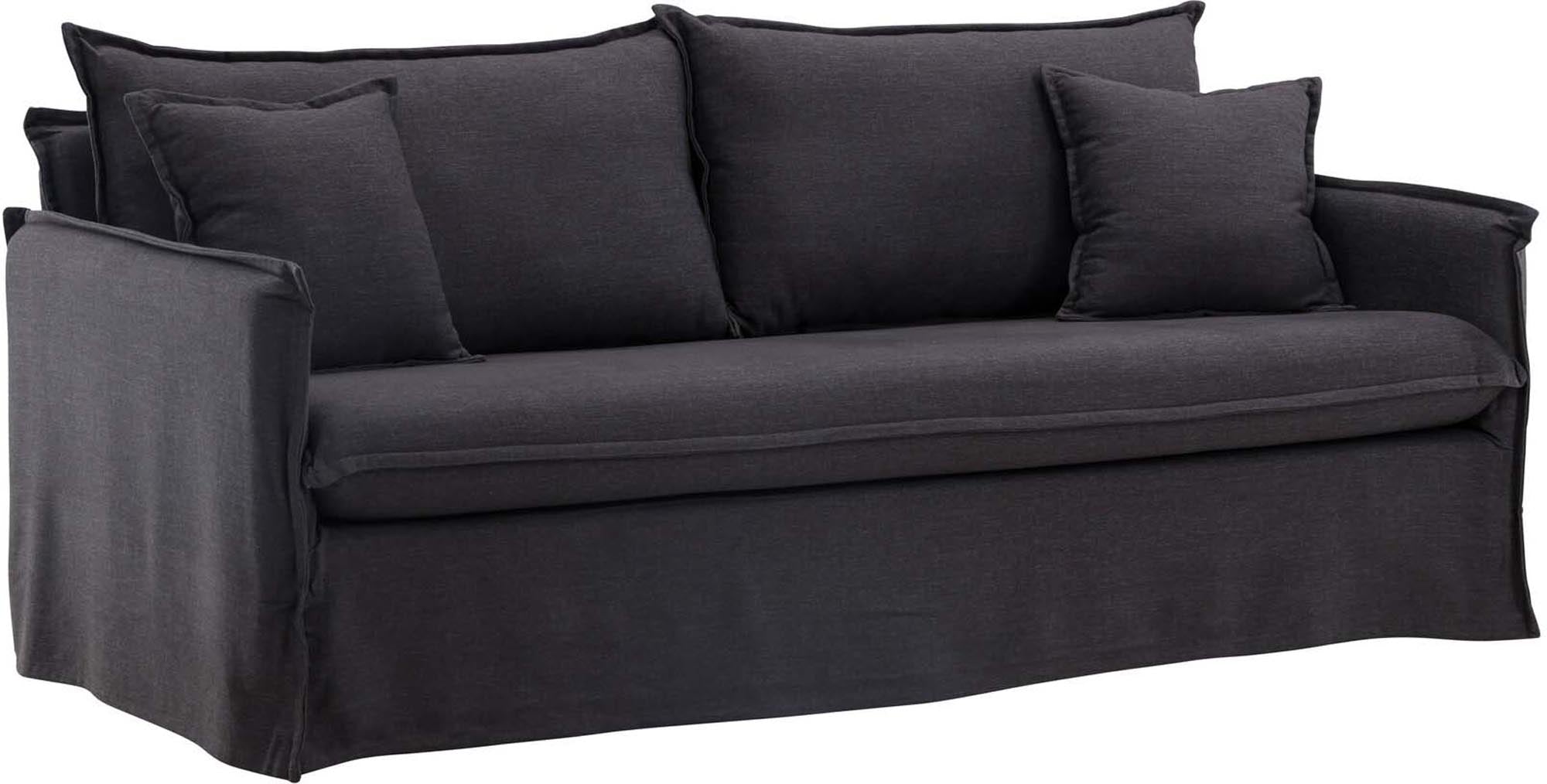 Entdecken Sie das Nova 3-Sitzer-Sofa von Venture Home: modernes Design, hoher Komfort, pflegeleichte Materialien und vielseitig einsetzbar.