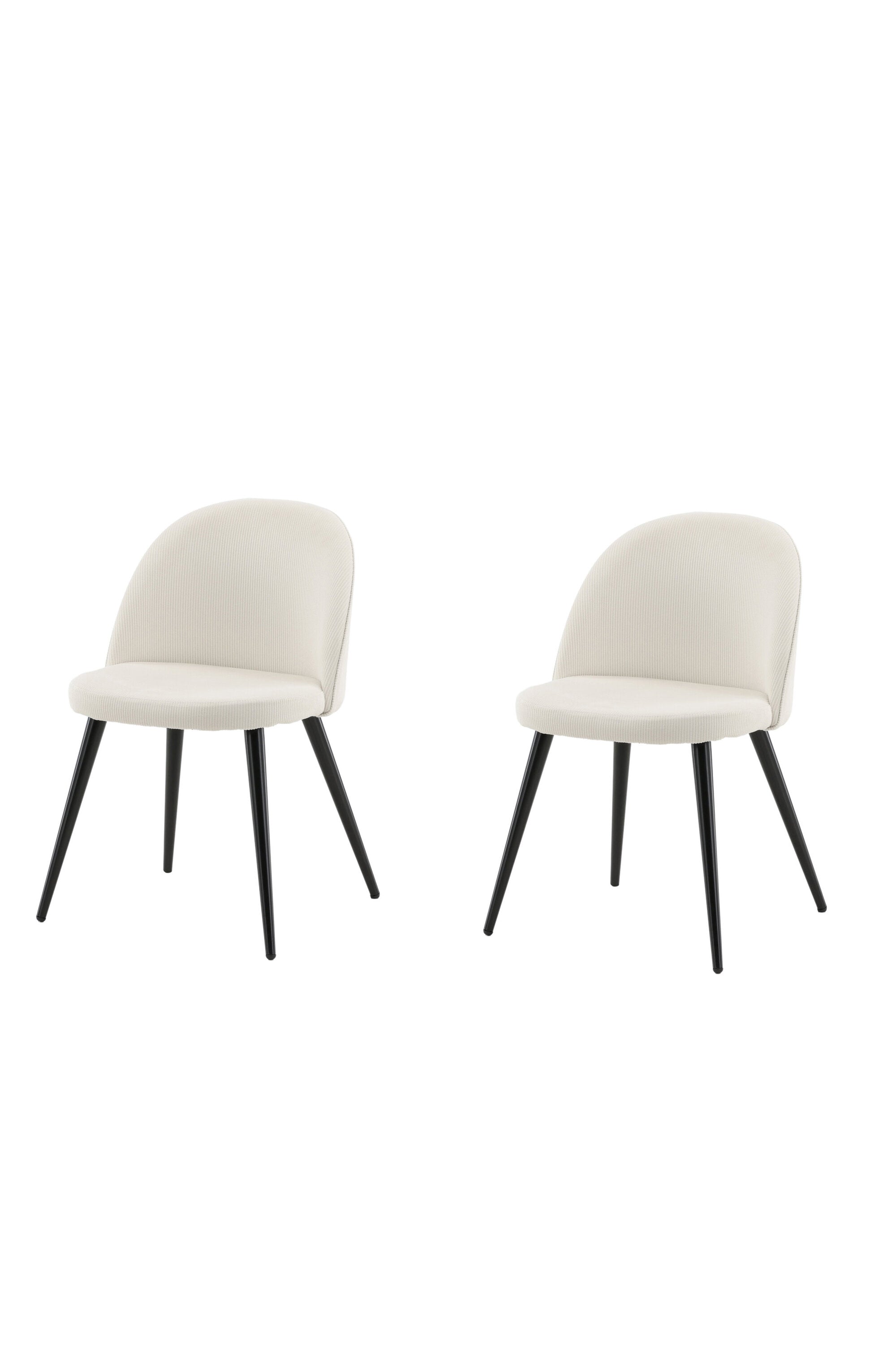 Velvet Stuhl in Cream präsentiert im Onlineshop von KAQTU Design AG. Schalenstuhl ist von Venture Home