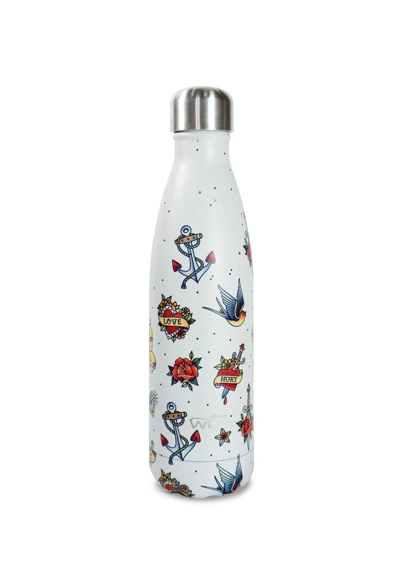 Isolierflaschen doppelw. 500ml, Tattoo - KAQTU Design