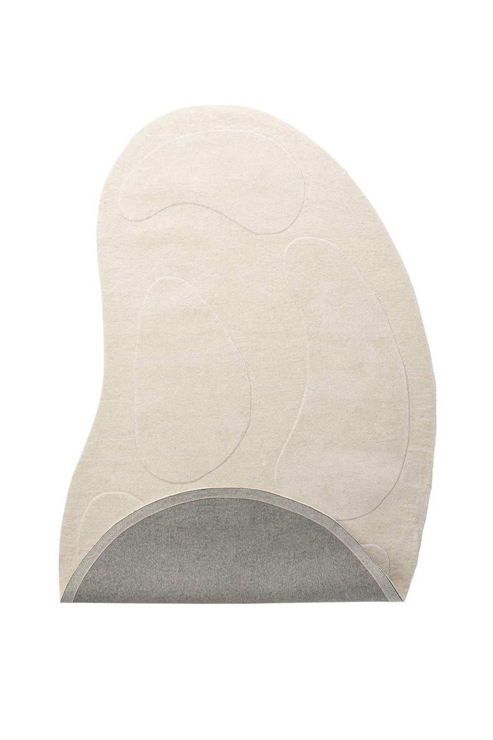 Enard Teppich in Weiss präsentiert im Onlineshop von KAQTU Design AG. Teppich ist von Venture Home