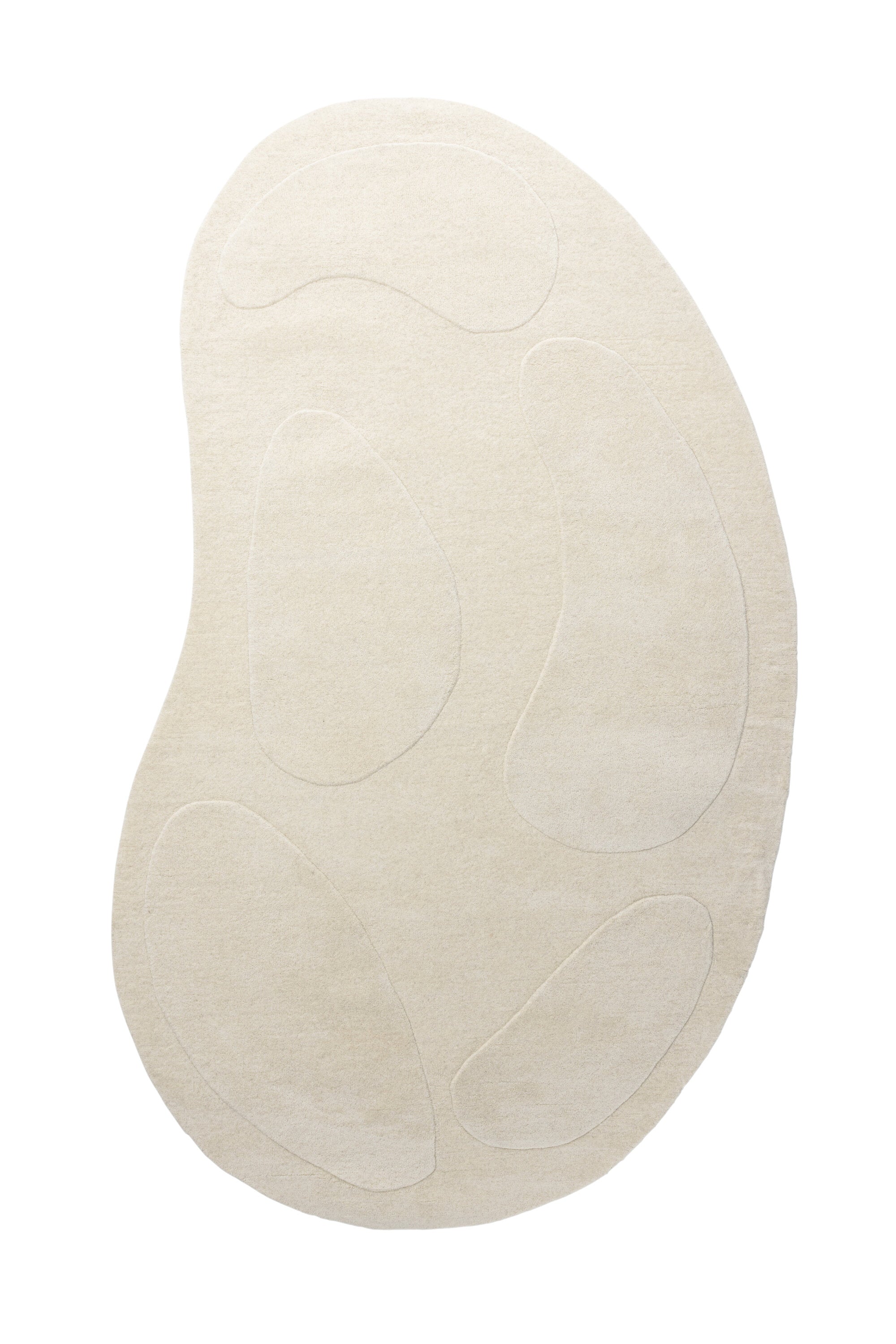 Enard Teppich in Weiss präsentiert im Onlineshop von KAQTU Design AG. Teppich ist von Venture Home