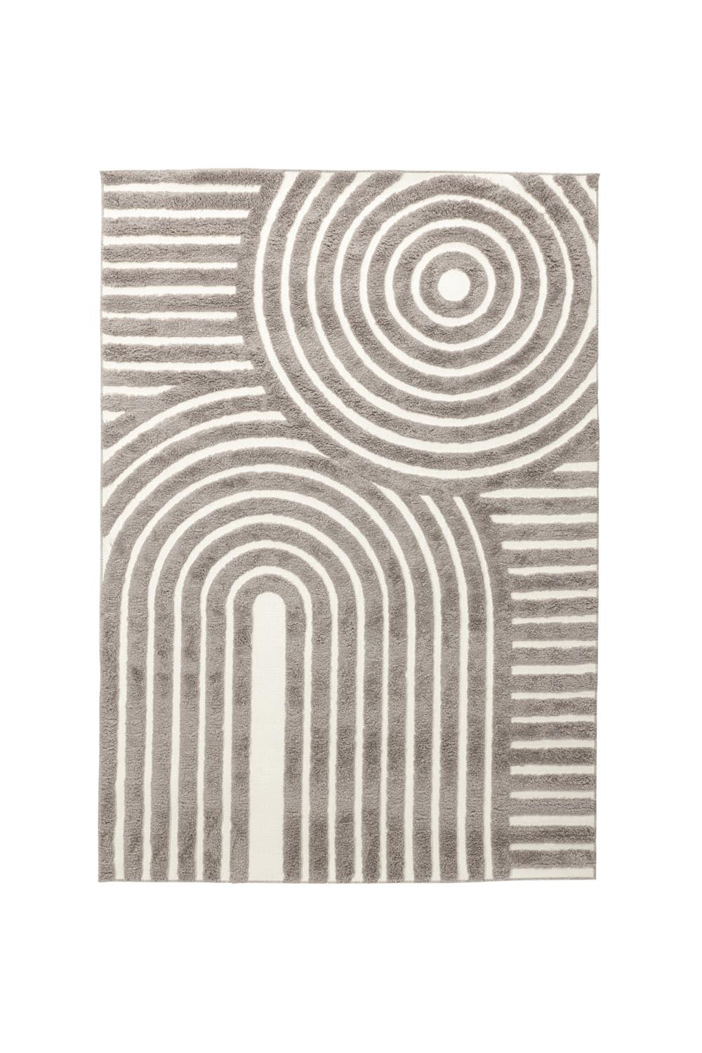Nikita Teppich in Grau präsentiert im Onlineshop von KAQTU Design AG. Teppich ist von Venture Home