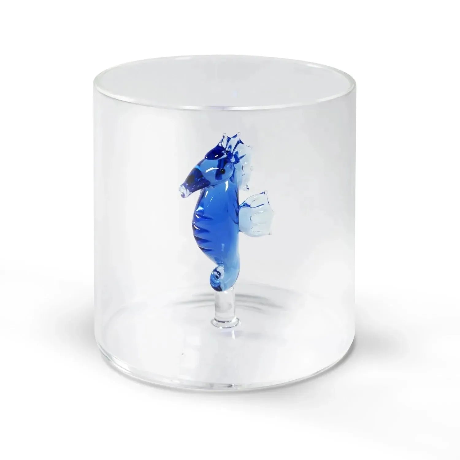 Glas aus Borosilikat 250 ml Seepferdchen in Transparent präsentiert im Onlineshop von KAQTU Design AG. Glas ist von Easy Life