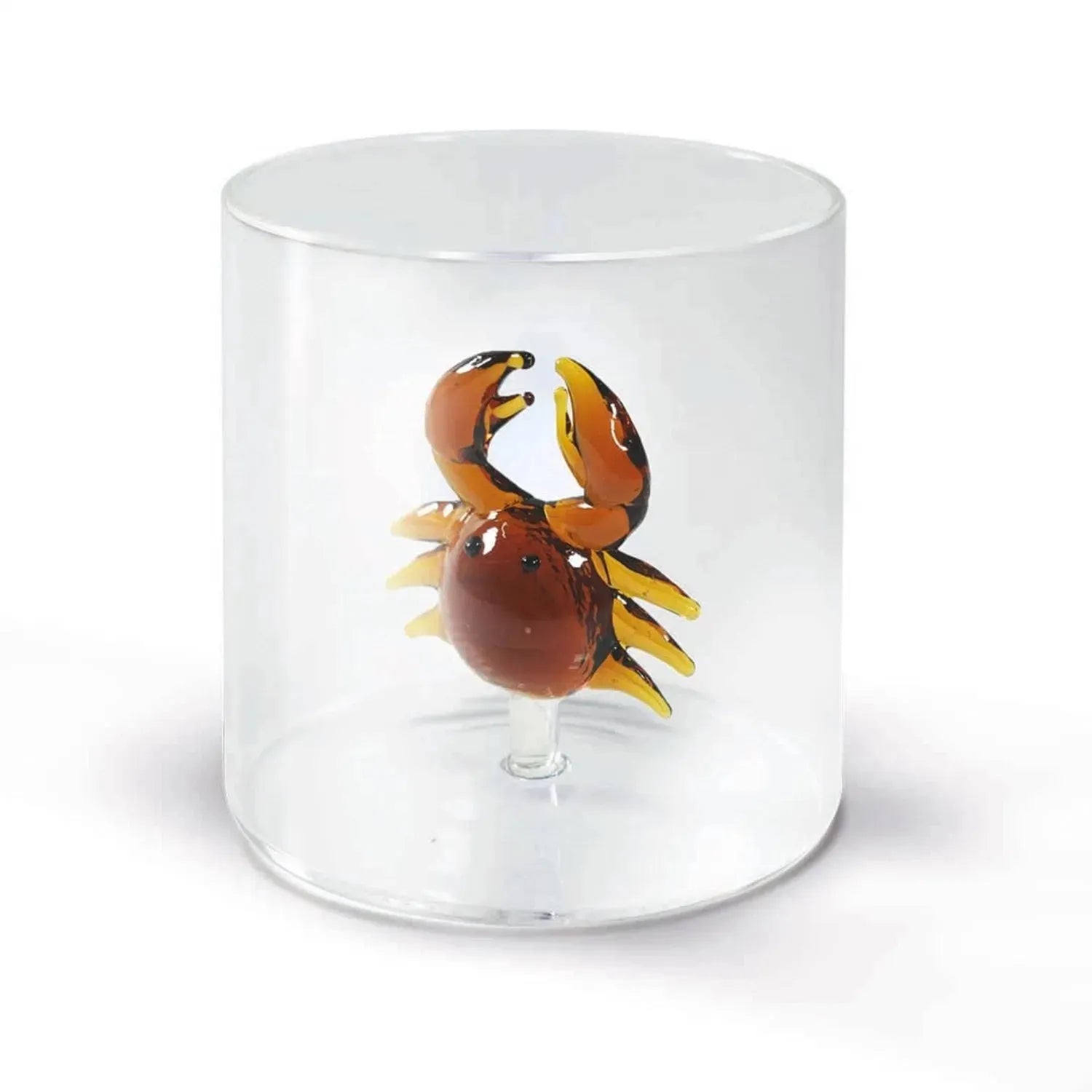 Glas aus Borosilikat 250 ml Krabbe in Transparent präsentiert im Onlineshop von KAQTU Design AG. Glas ist von Easy Life