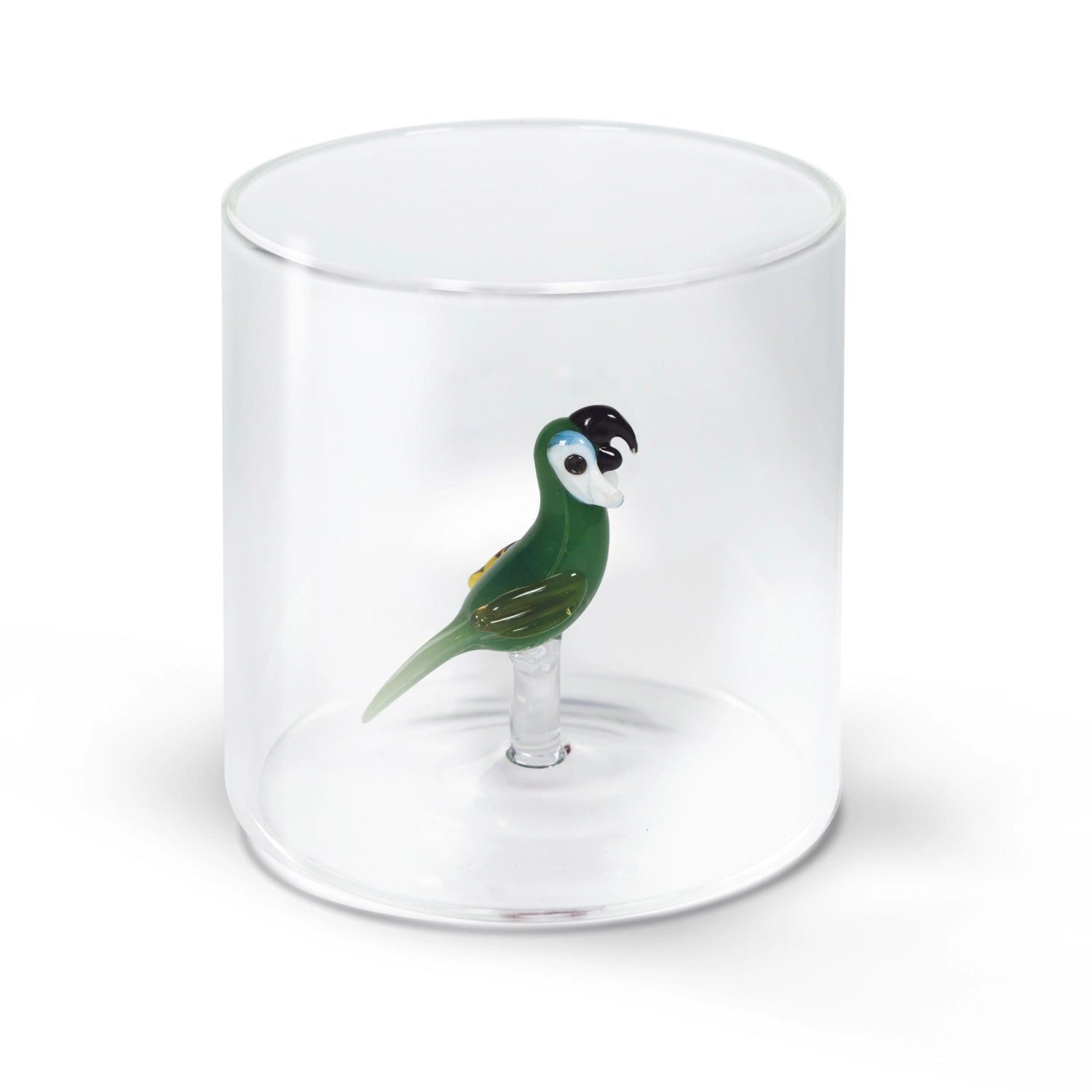 Glas aus Borosilikat 250 ml Papagei in Transparent präsentiert im Onlineshop von KAQTU Design AG. Glas ist von Easy Life