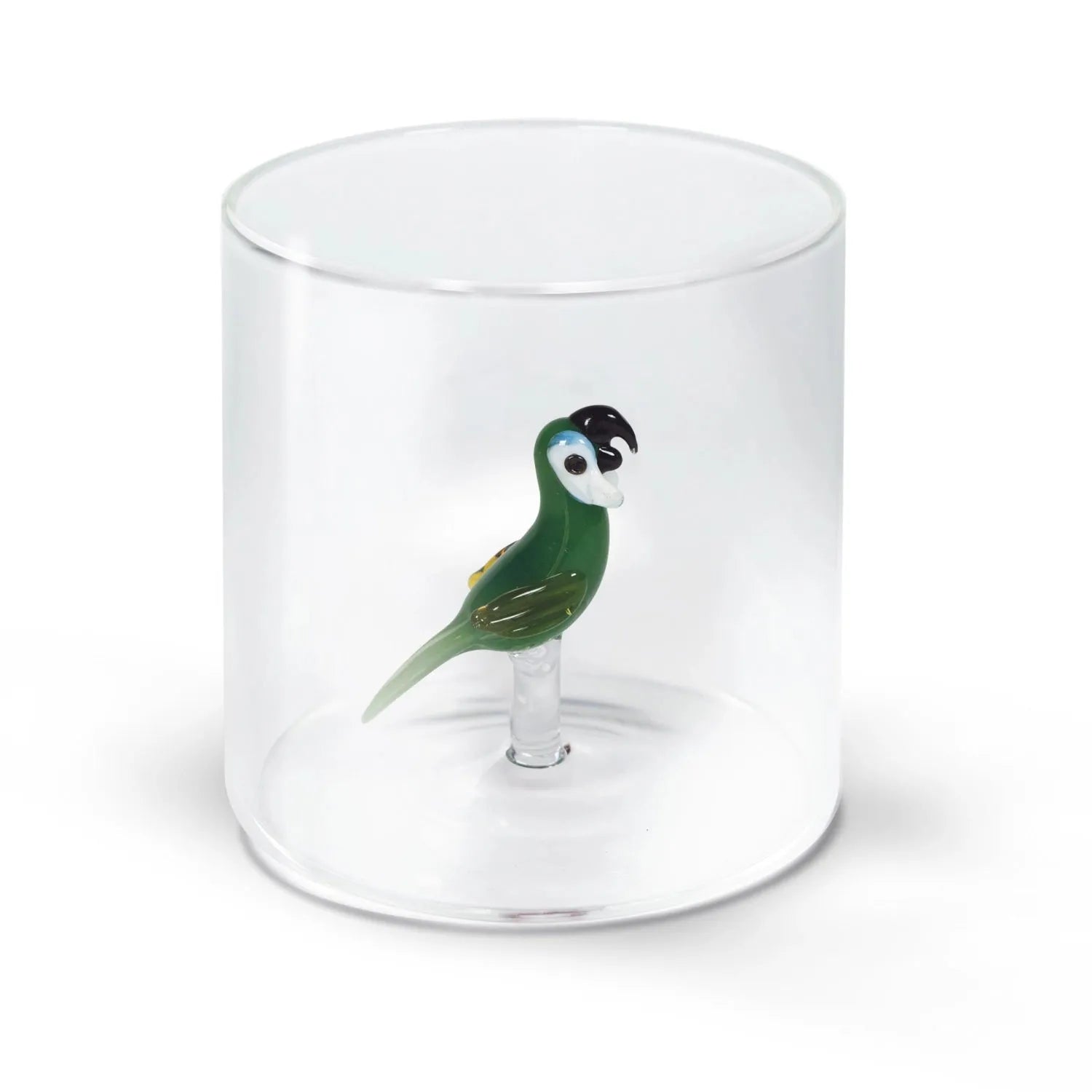 Glas aus Borosilikat 250 ml Papagei in Transparent präsentiert im Onlineshop von KAQTU Design AG. Glas ist von Easy Life