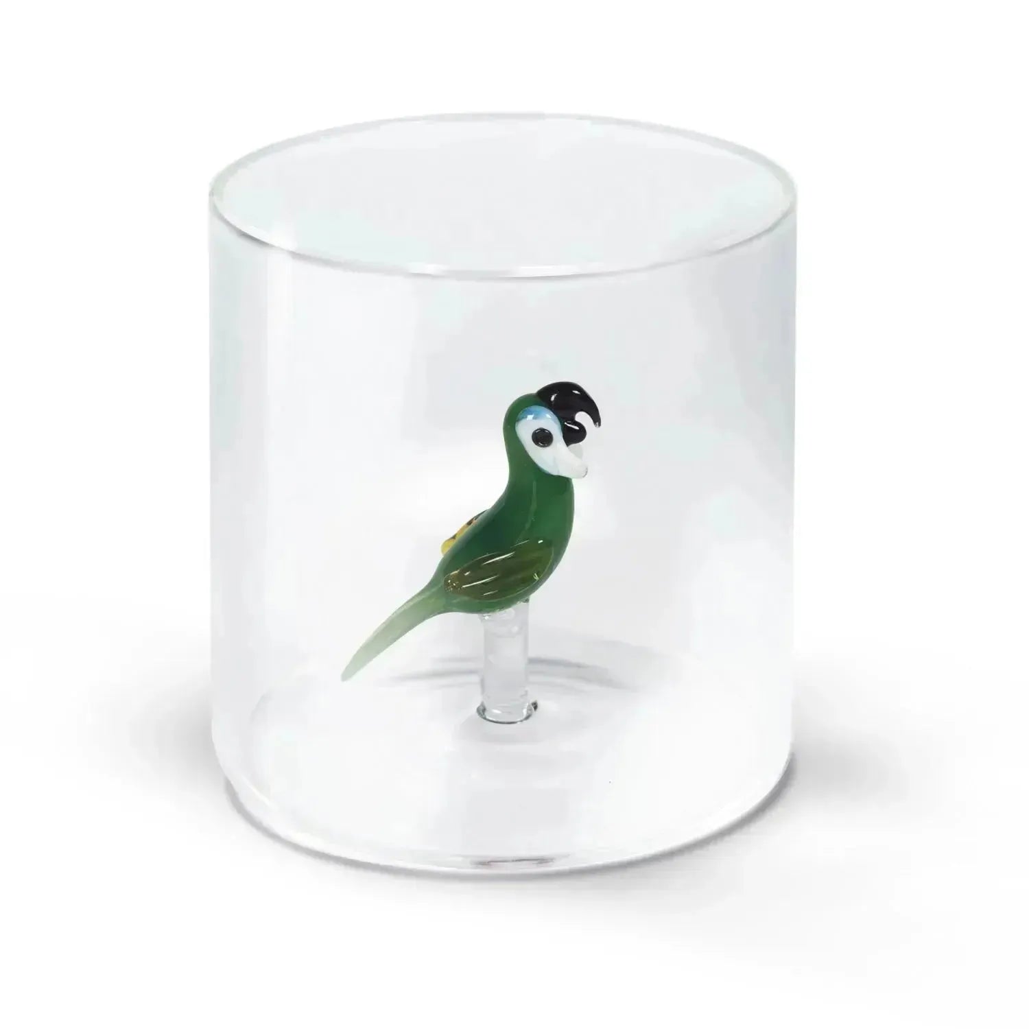 Glas aus Borosilikat 250 ml Papagei in Transparent präsentiert im Onlineshop von KAQTU Design AG. Glas ist von Easy Life