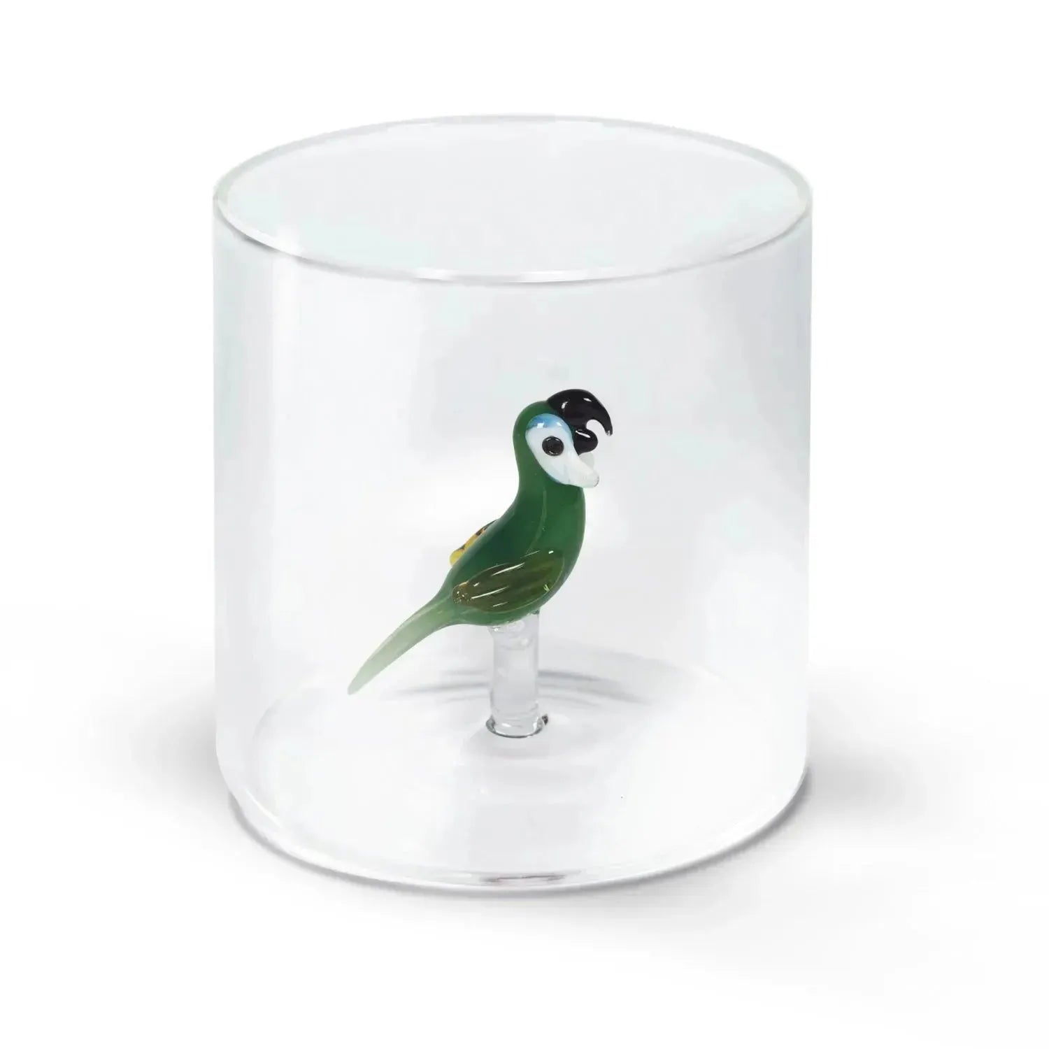 Glas aus Borosilikat 250 ml Papagei in Transparent präsentiert im Onlineshop von KAQTU Design AG. Glas ist von Easy Life