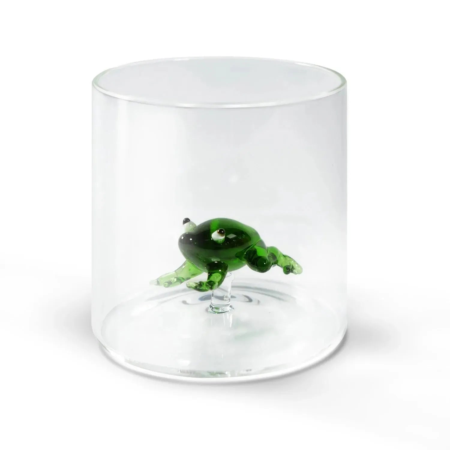 Glas aus Borosilikat 250 ml Frosch in Transparent präsentiert im Onlineshop von KAQTU Design AG. Glas ist von Easy Life