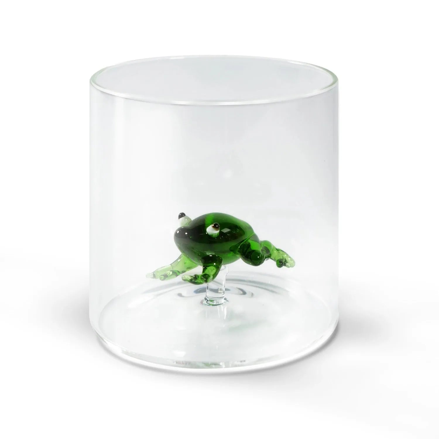 Glas aus Borosilikat 250 ml Frosch in Transparent präsentiert im Onlineshop von KAQTU Design AG. Glas ist von Easy Life