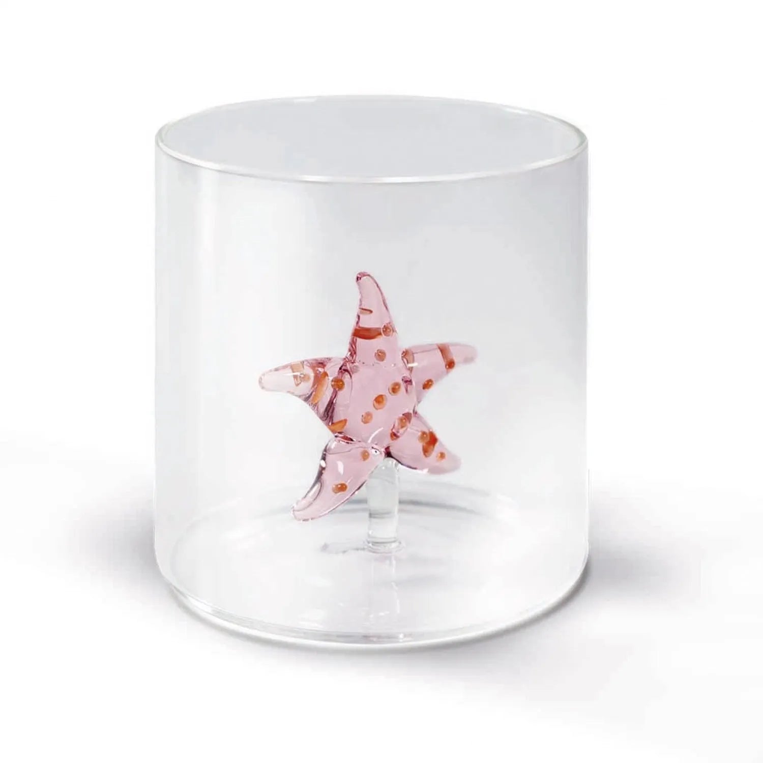 Glas aus Borosilikat 250 ml Seestern in Transparent präsentiert im Onlineshop von KAQTU Design AG. Glas ist von Easy Life