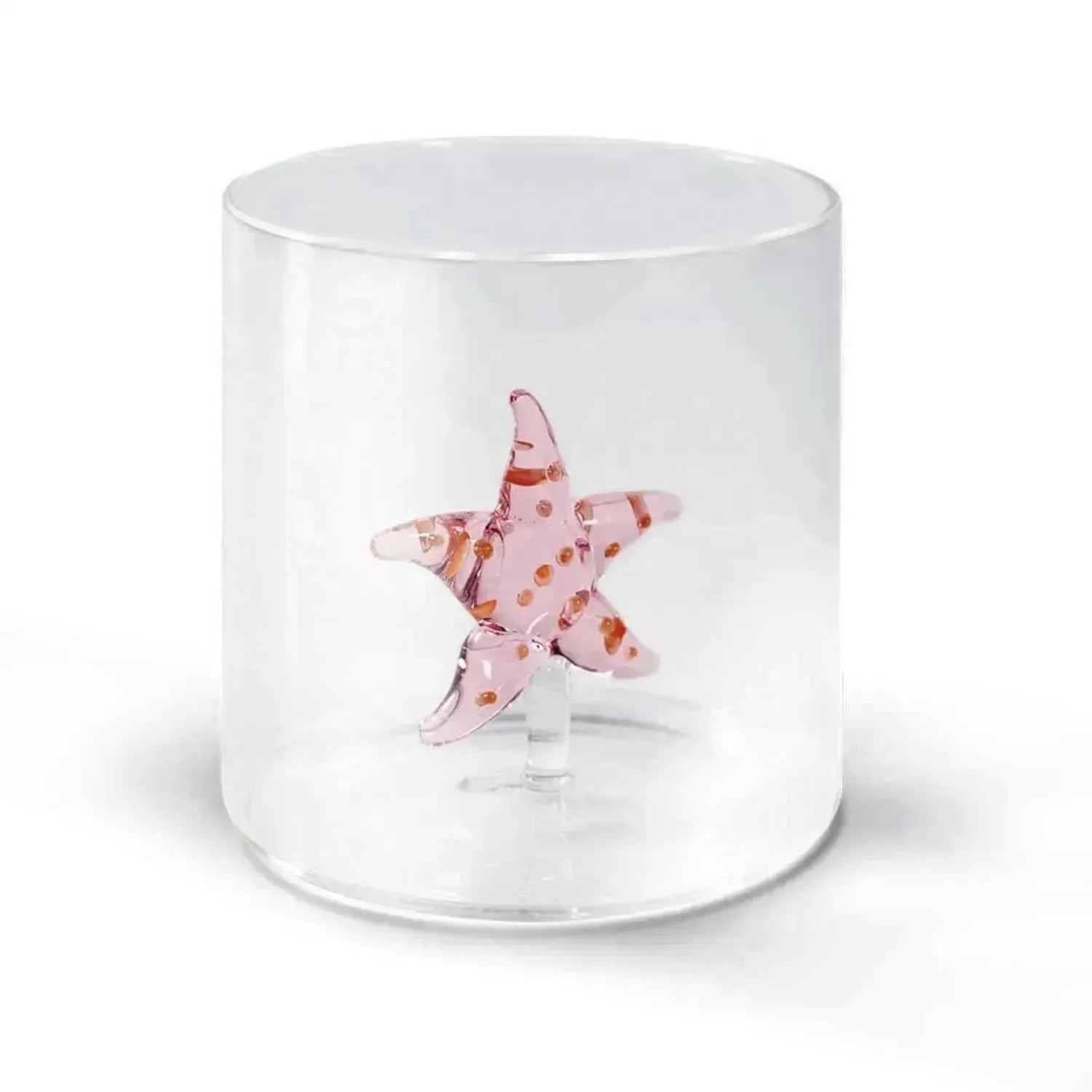 Glas aus Borosilikat 250 ml Seestern in Transparent präsentiert im Onlineshop von KAQTU Design AG. Glas ist von Easy Life
