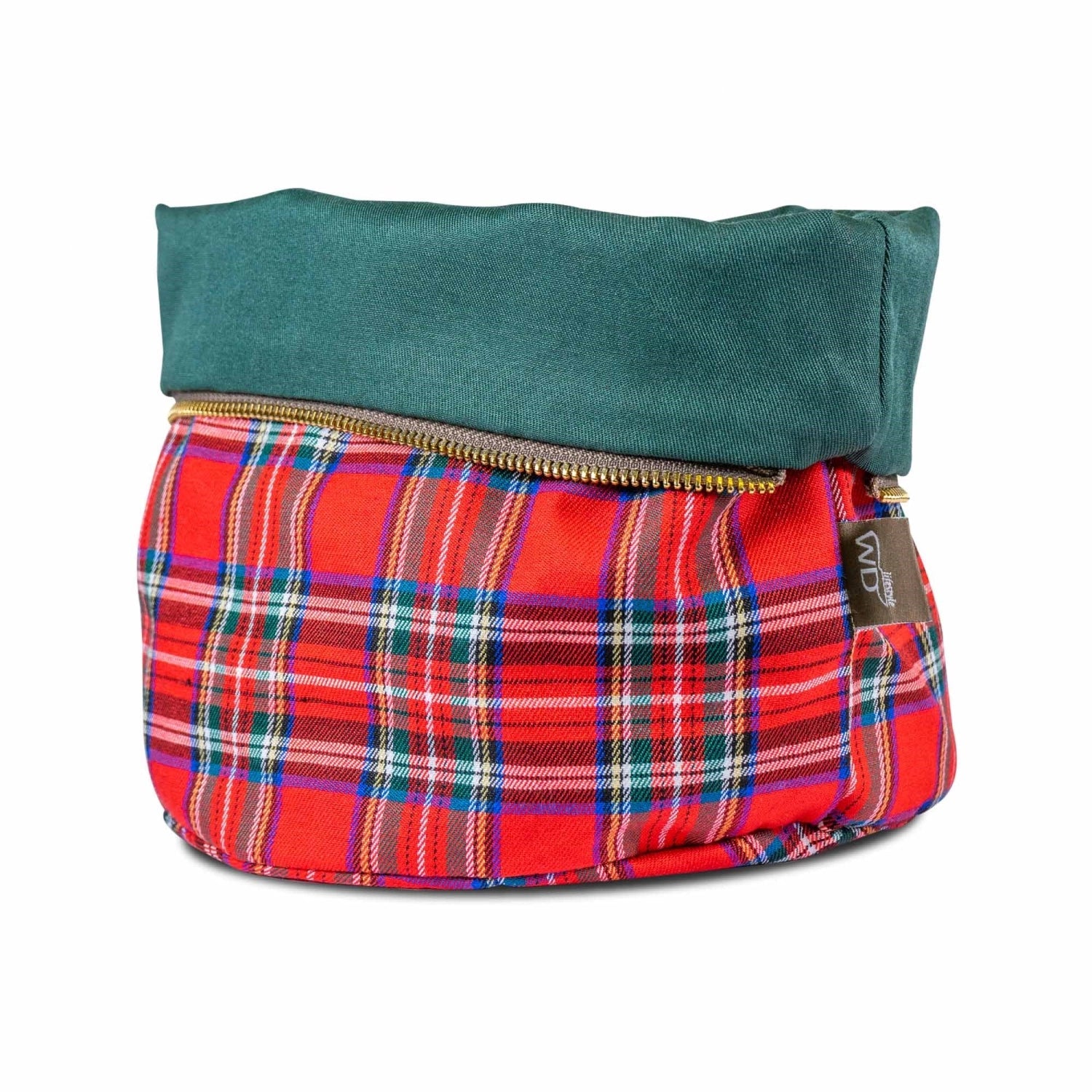 Brottasche aus Baumwolle 20cm beheizbar, kariert Rot in Mehrfarbig präsentiert im Onlineshop von KAQTU Design AG. Brotsack ist von Easy Life