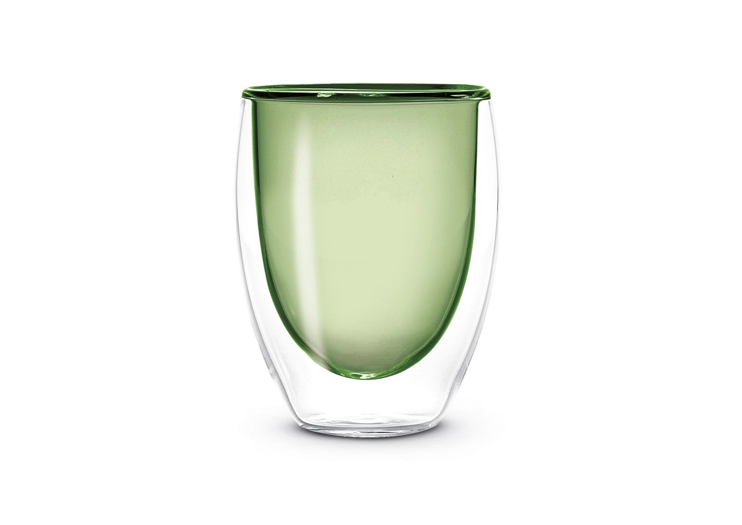 Elegantes 2er Set doppelwandige Teegläser in Grün, 220ml, von Easy Life. Perfekt für stilvollen Teegenuss.