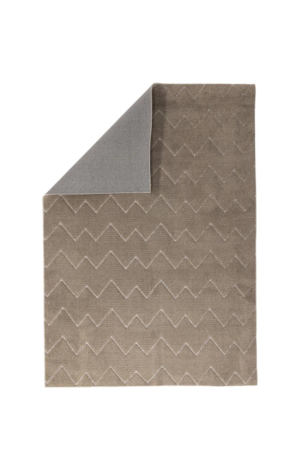 Fia Teppich in Braun präsentiert im Onlineshop von KAQTU Design AG. Teppich ist von Venture Home