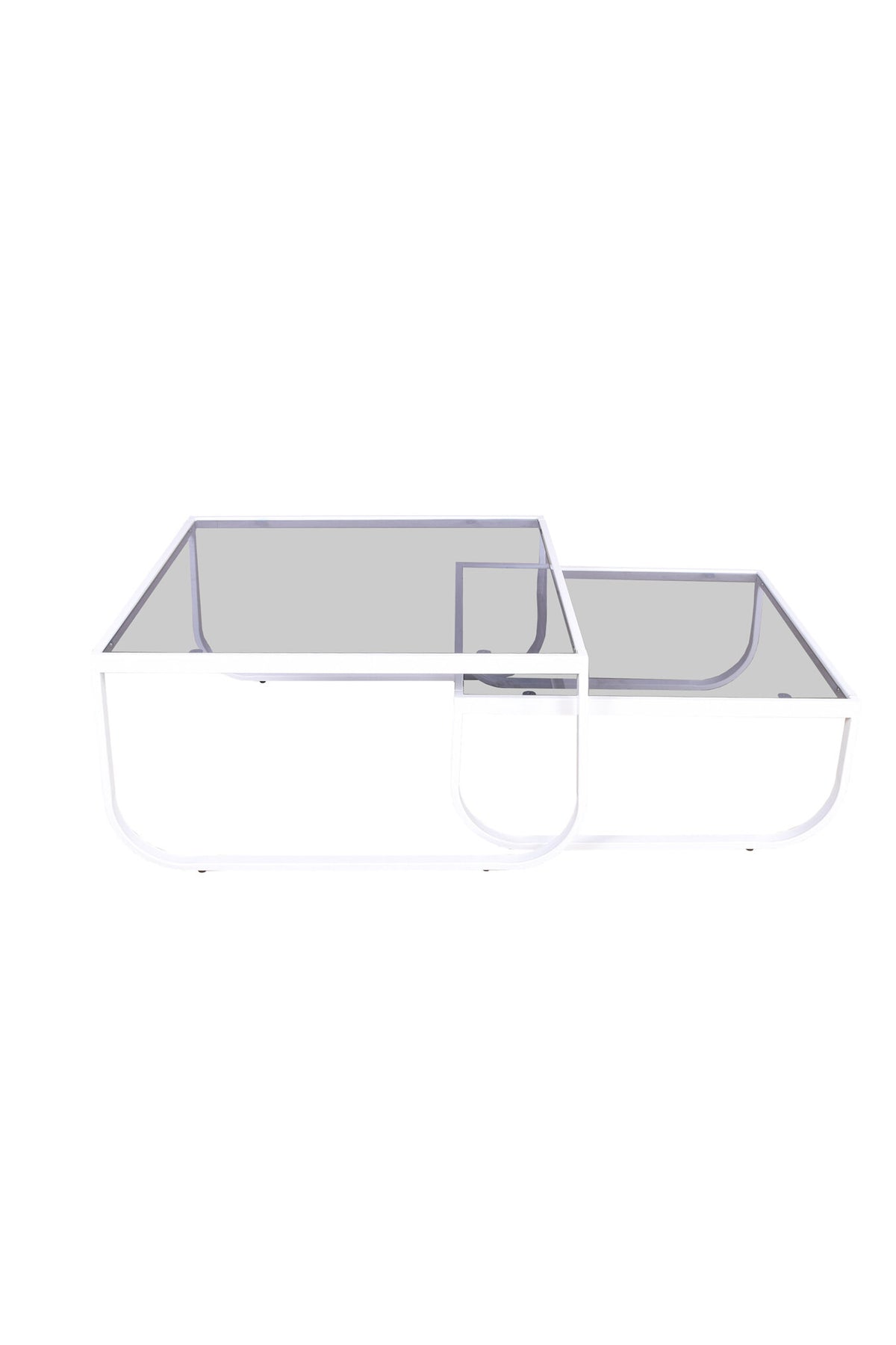 Rocker Beistelltisch in Weiss präsentiert im Onlineshop von KAQTU Design AG. Beistelltisch ist von Venture Home