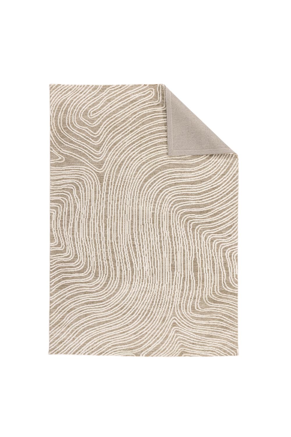 Melle Teppich in Beige präsentiert im Onlineshop von KAQTU Design AG. Teppich ist von Venture Home