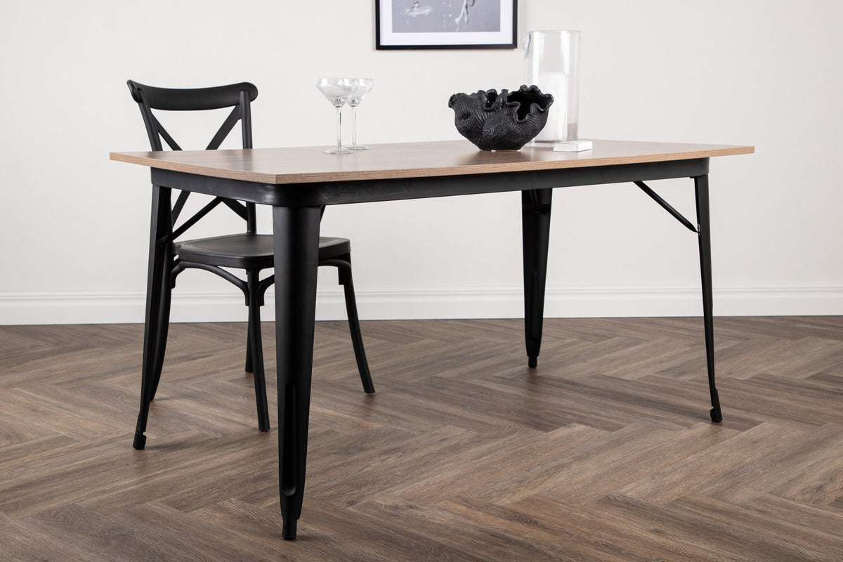 Tempe Tisch in Nussbaum präsentiert im Onlineshop von KAQTU Design AG. Esstisch ist von Venture Home