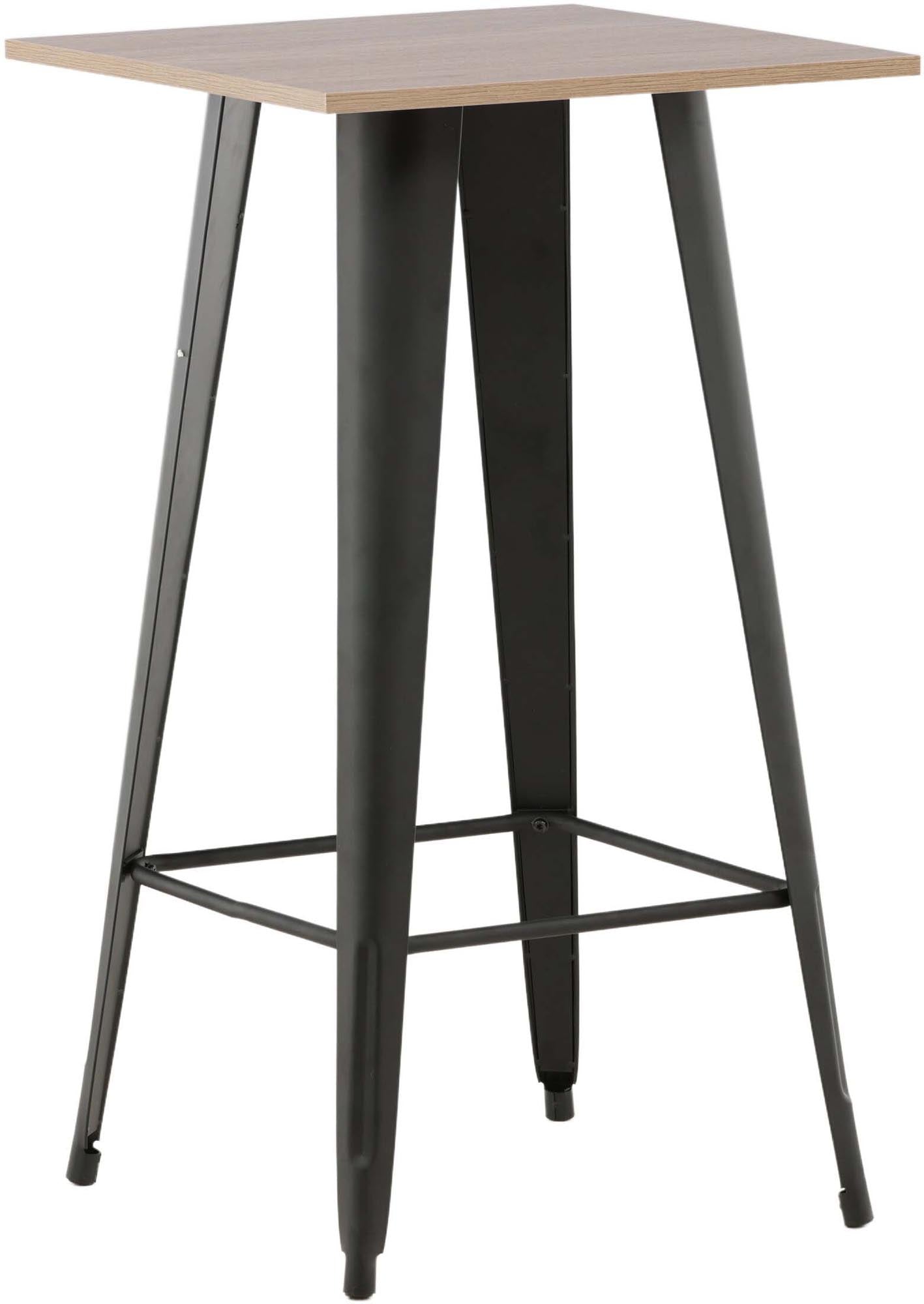 Tempe Bartisch in Nussbaum präsentiert im Onlineshop von KAQTU Design AG. Hochtisch ist von Venture Home