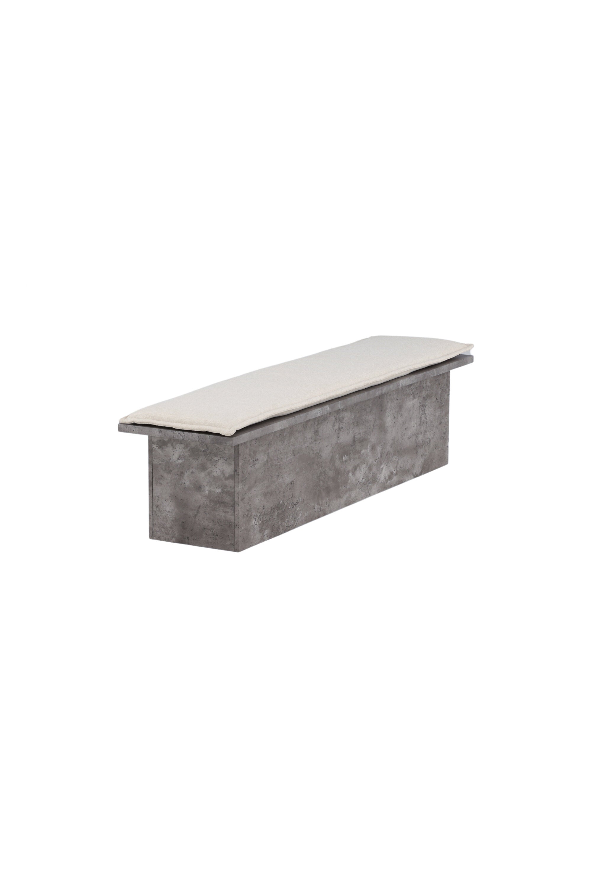 Kellogg Bank in Grau präsentiert im Onlineshop von KAQTU Design AG. Sitzbank ist von Venture Home
