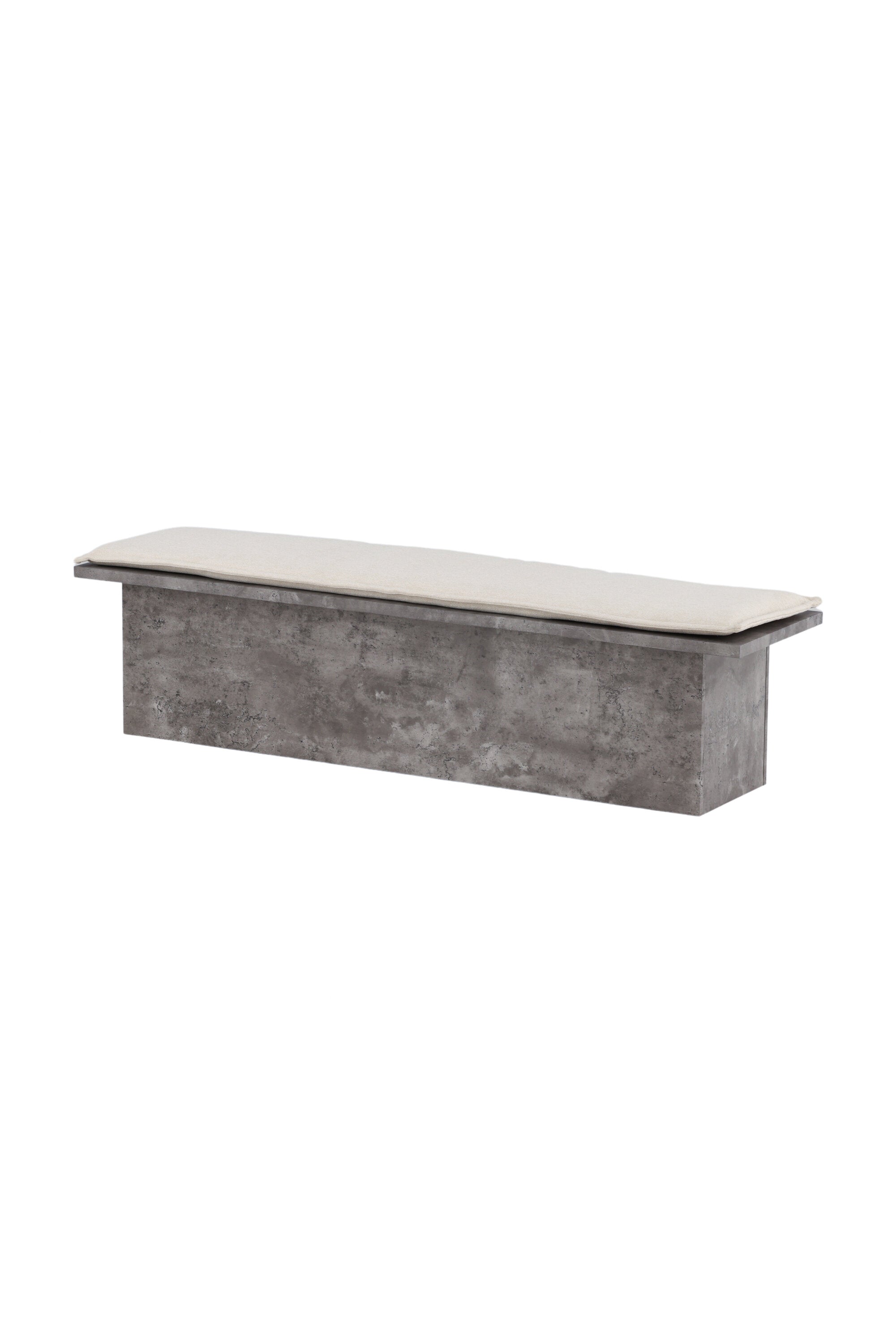 Kellogg Bank in Grau präsentiert im Onlineshop von KAQTU Design AG. Sitzbank ist von Venture Home