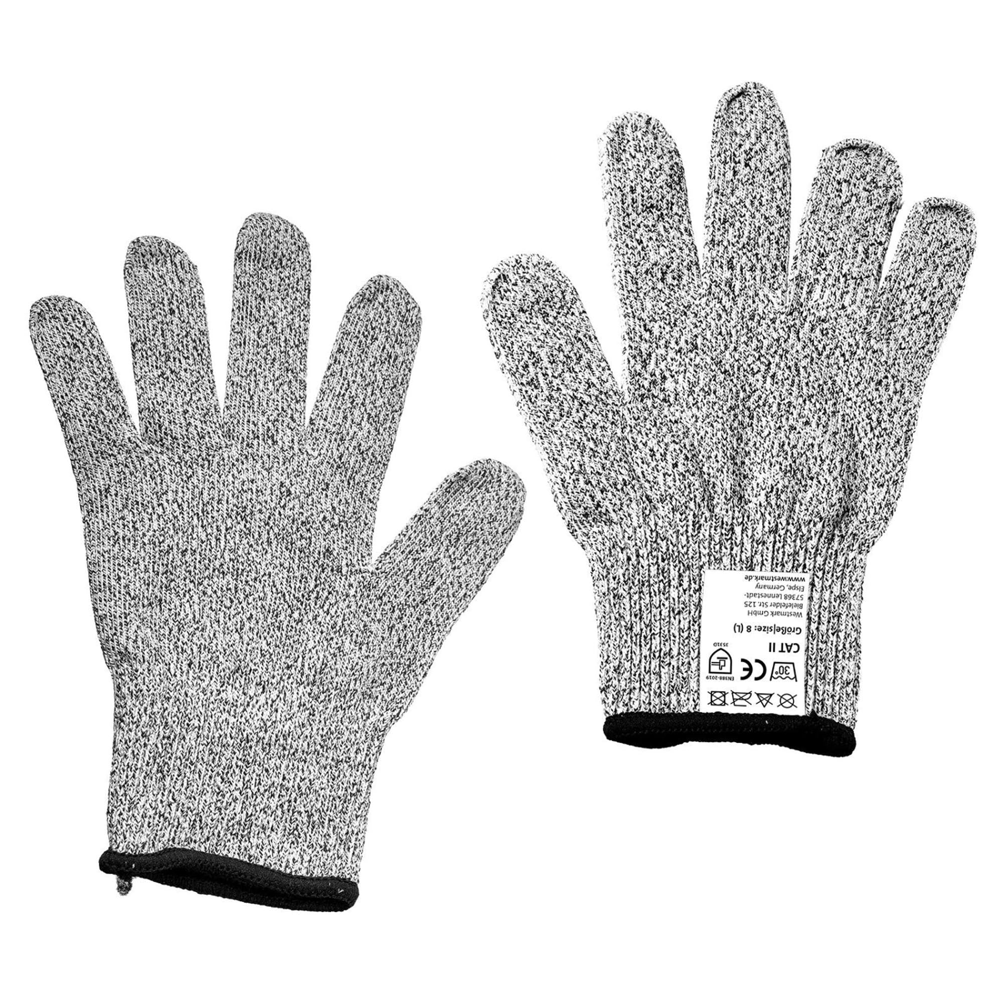 Entdecken Sie die Westmark Schnittschutz-Handschuhe: optimaler Schutz vor Schnittverletzungen, atmungsaktiv, rutschfest und ideal für Profis und Hobbyköche.
