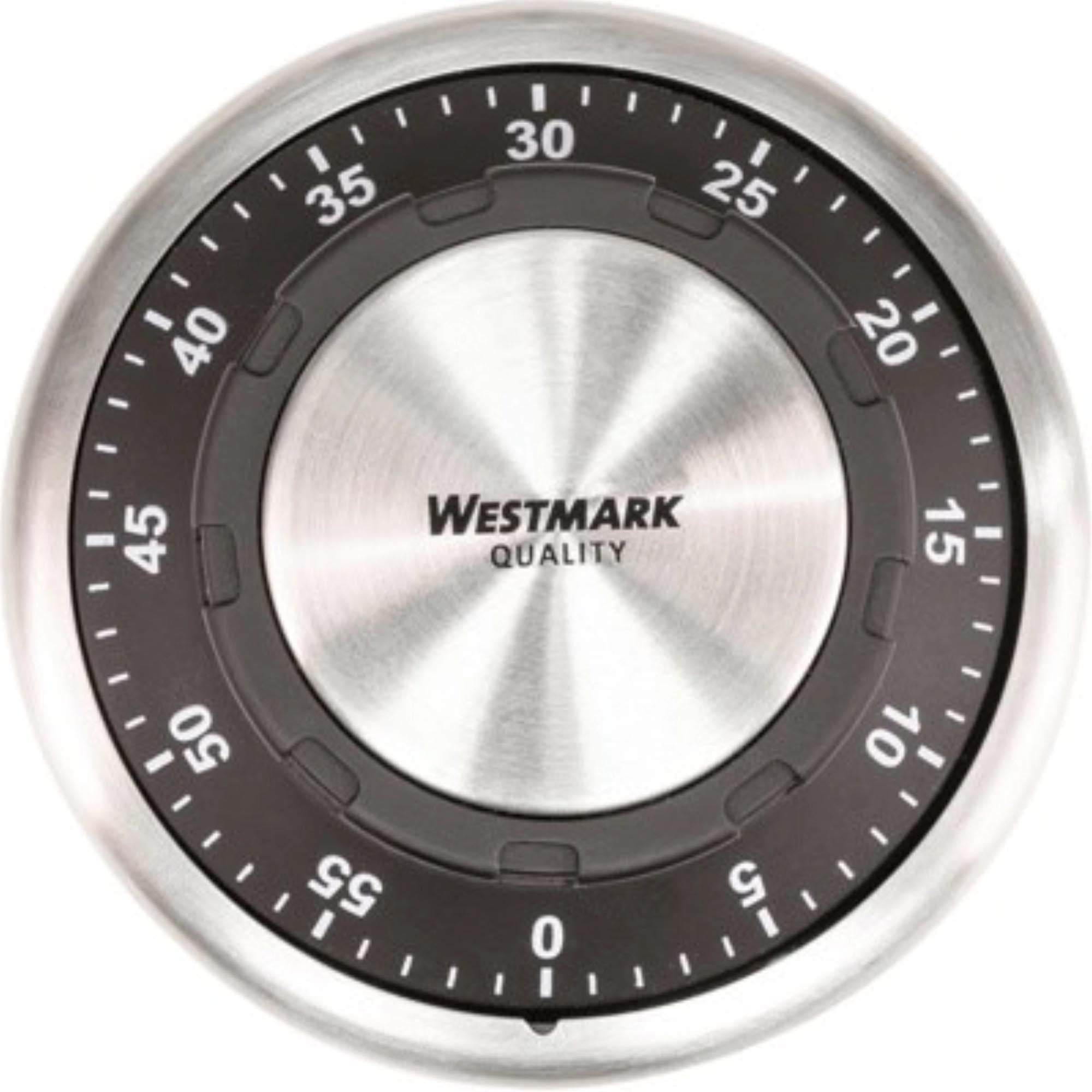 Kurzzeitmesser Redondo, mechanisch, gross, sb in Silber präsentiert im Onlineshop von KAQTU Design AG. Küchenhelfer ist von Westmark