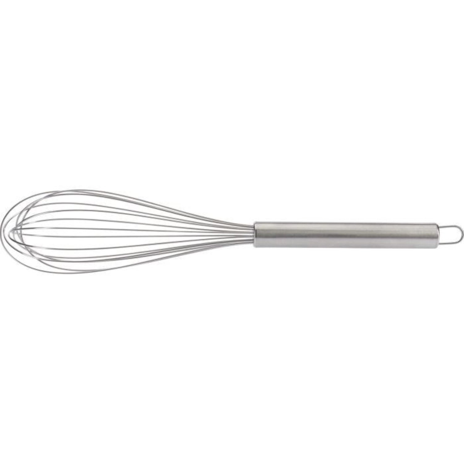 Praktischer 32 cm Schneebesen von Westmark, ideal zum Mischen und Schlagen, mit ergonomischem Griff für komfortables Arbeiten in der Küche.