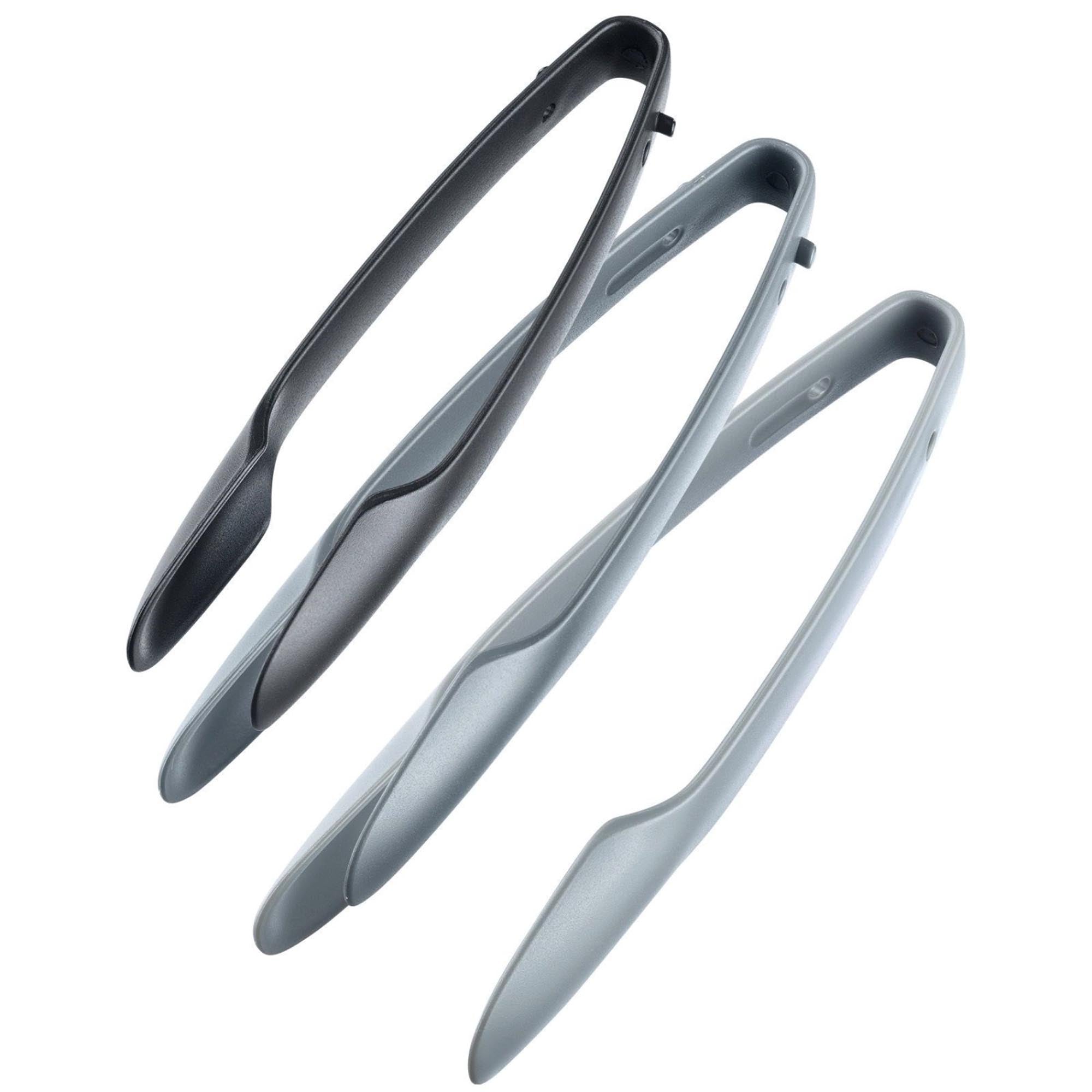 3 Buffetzangen in Grau präsentiert im Onlineshop von KAQTU Design AG. Zange ist von Westmark
