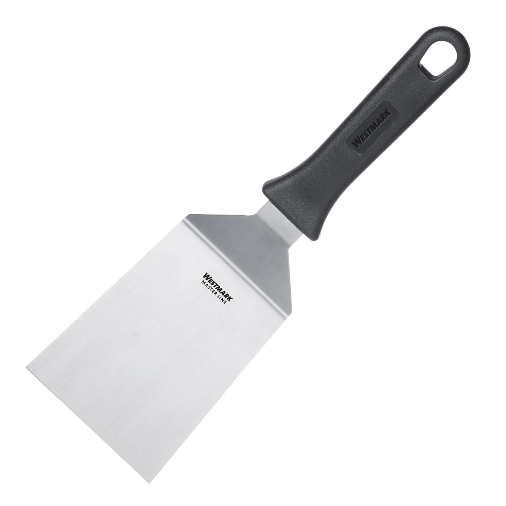 Entdecken Sie den Wender Master Line von Westmark (11,5 x 9 cm) – ideal zum Wenden von Pfannengerichten, langlebig, spülmaschinenfest und benutzerfreundlich.