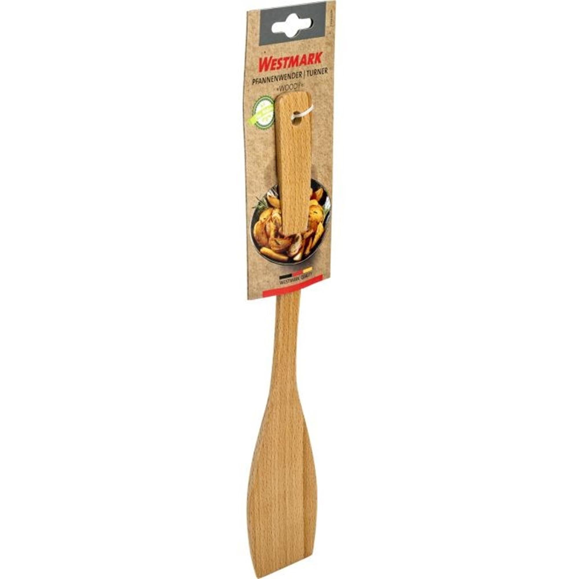 Pfannenwender Woody von Westmark, 30 cm lang, aus hochwertigem Holz, ideal zum Wenden von Speisen in der Pfanne, ergonomisches Design.