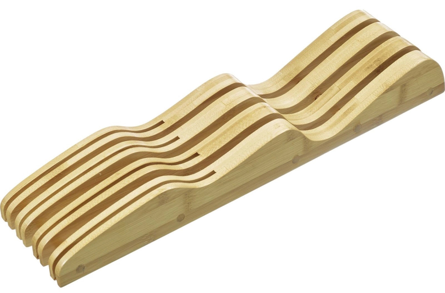 Messerablage für Schubladen, Bambus in Braun präsentiert im Onlineshop von KAQTU Design AG. Küchenhelfer ist von Westmark