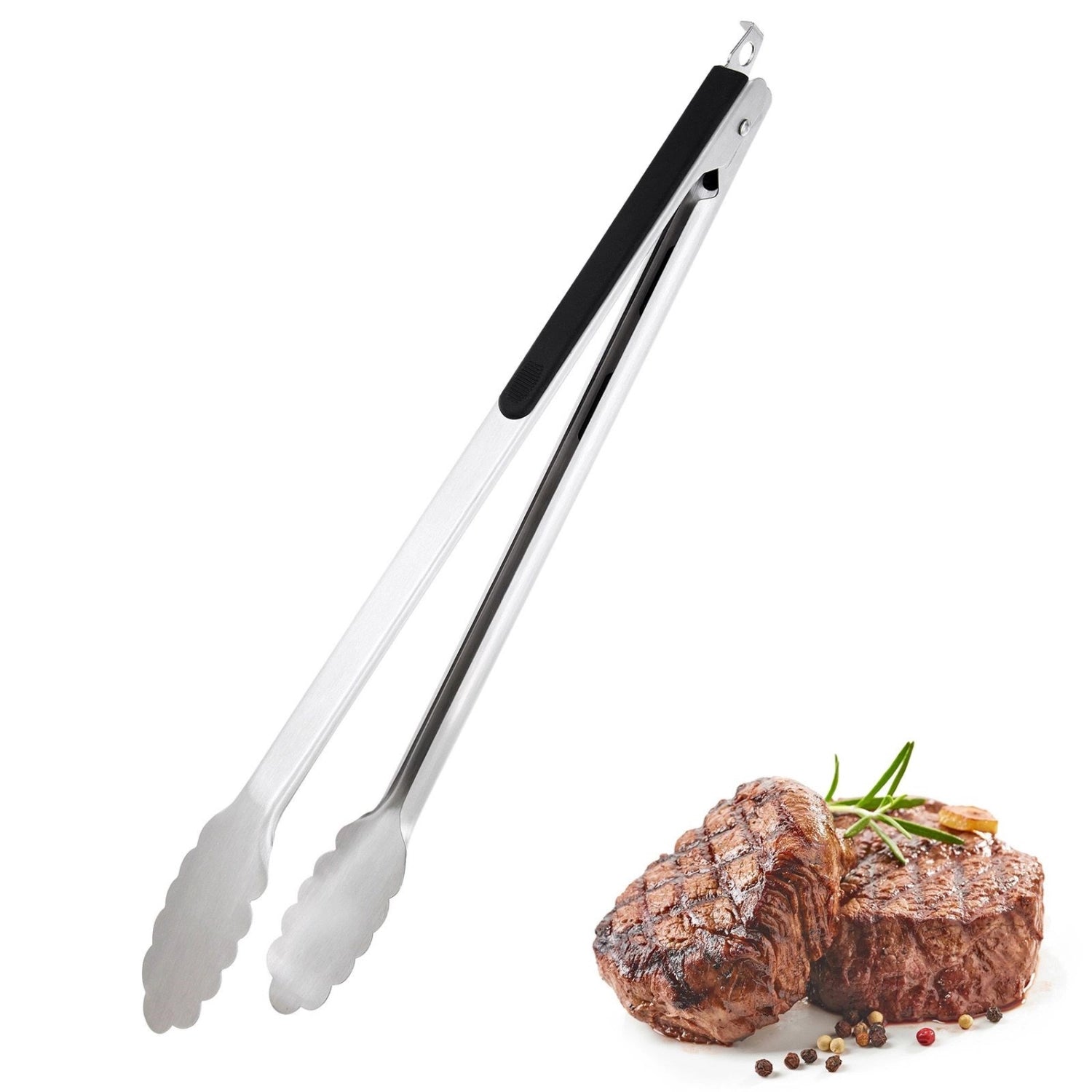 Robuste Grillzange Classic Spezial von Westmark, 38 cm lang, ideal für Grillliebhaber, bietet sicheren Halt und komfortable Handhabung beim Grillen.