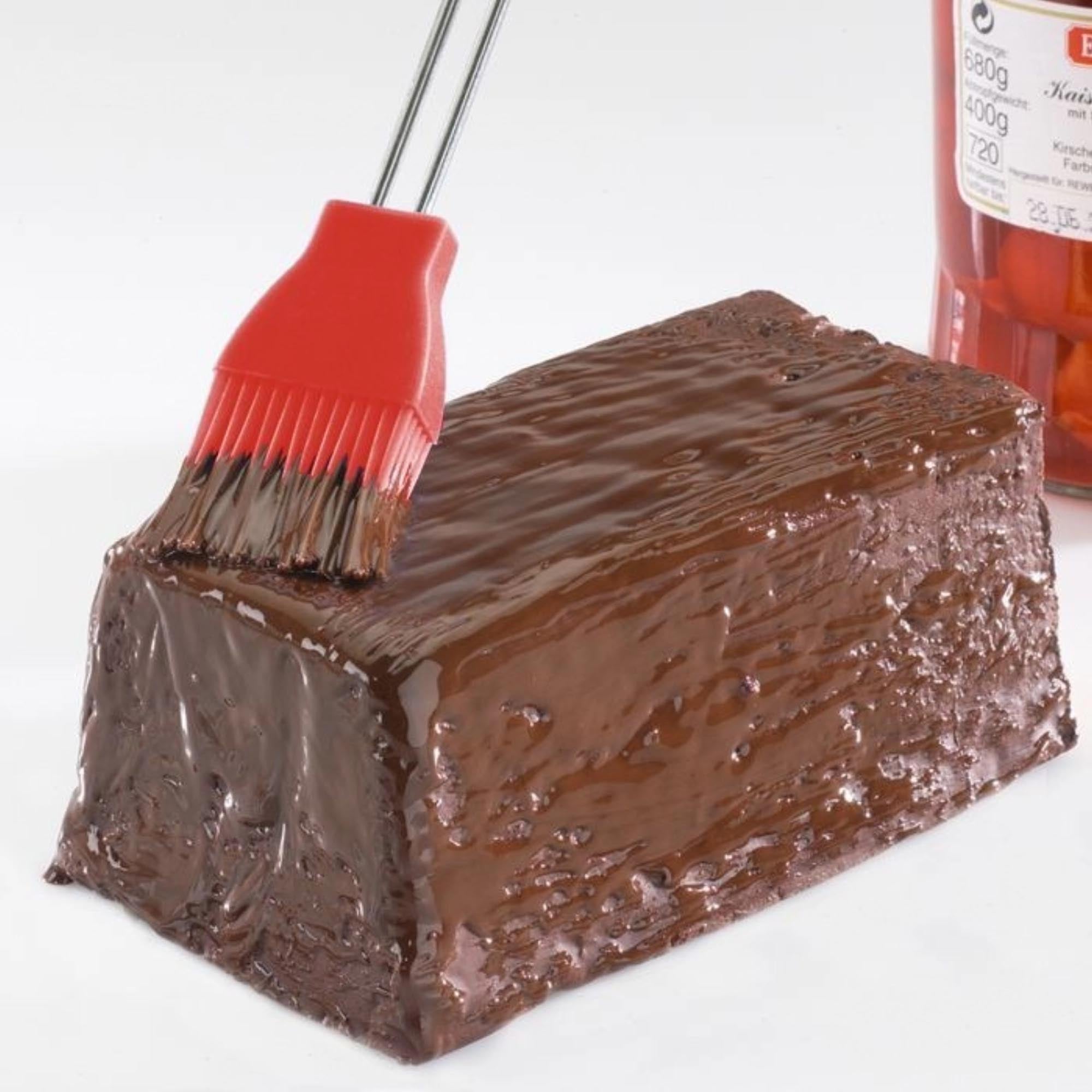 Praktischer 20 cm Silikonpinsel von Westmark, ideal für Backen und Braten, hitzebeständig, robust und leicht zu reinigen.