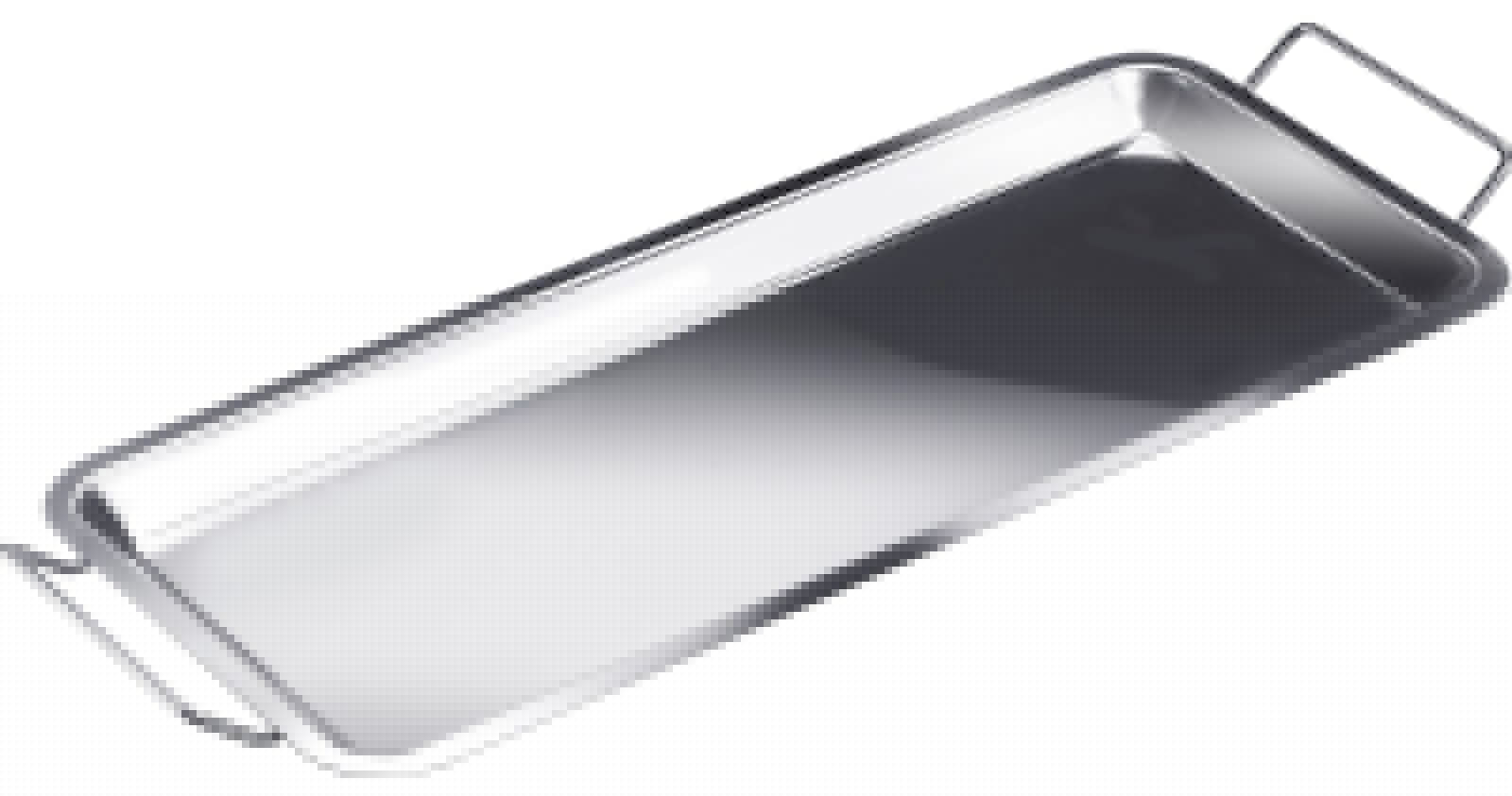 Robuster Edelstahl-Hähnchenkeulenhalter von Westmark, ideal für Grill und Ofen, für knusprige und gleichmäßig gegarte Keulen.