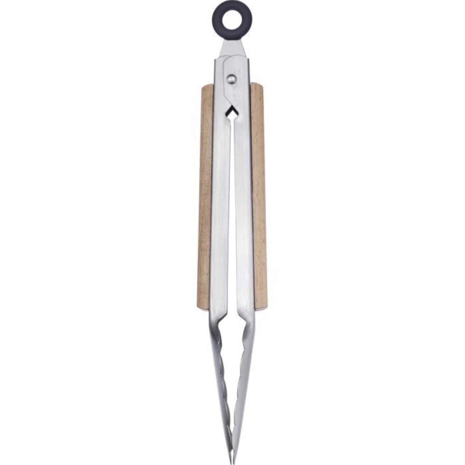Praktische Grillzange Classic Wood Mini von Westmark, 27 cm, aus robustem Holz, perfekt für das Wenden und Servieren von Grillgut.